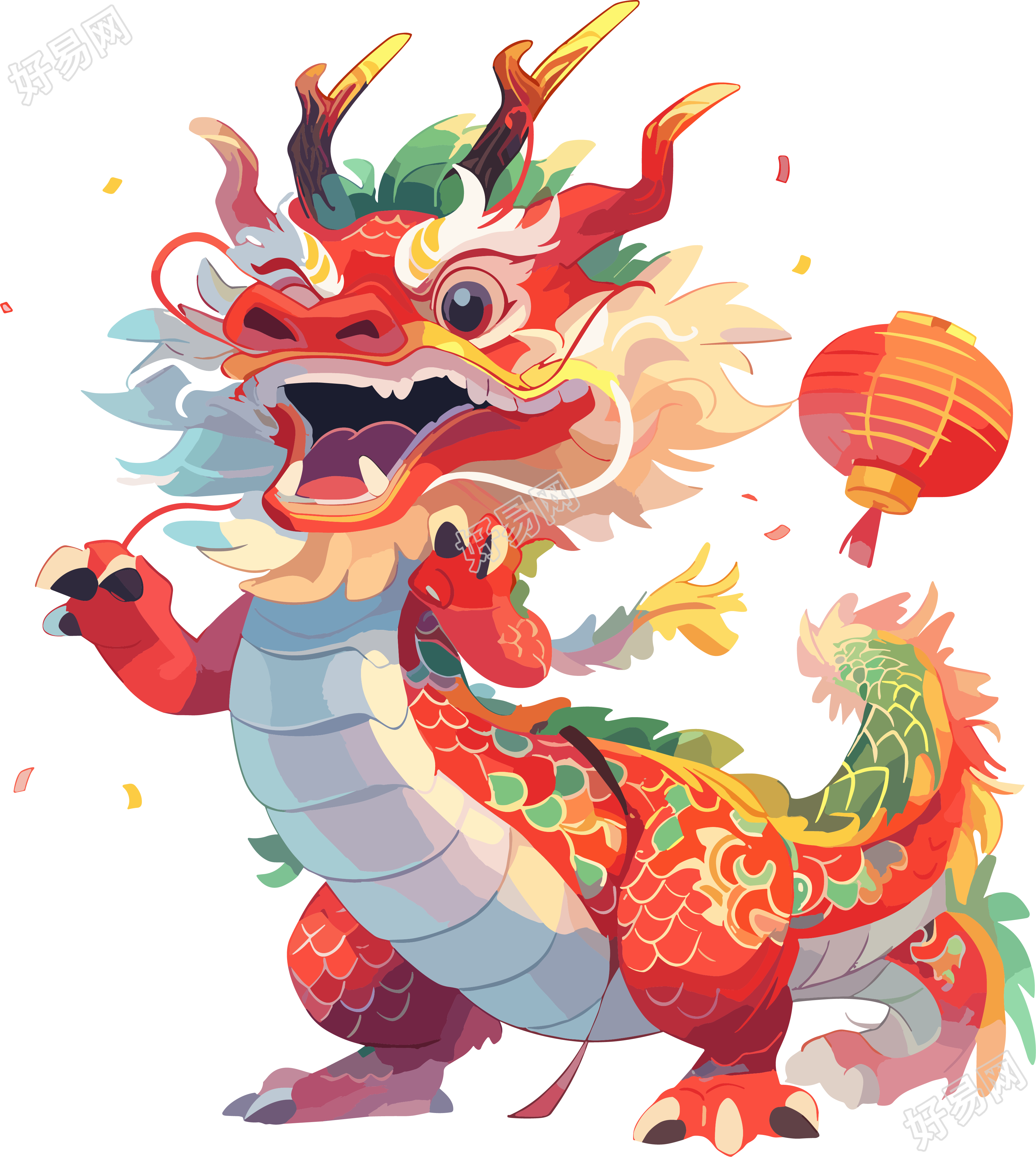 中国龙高清图形素材