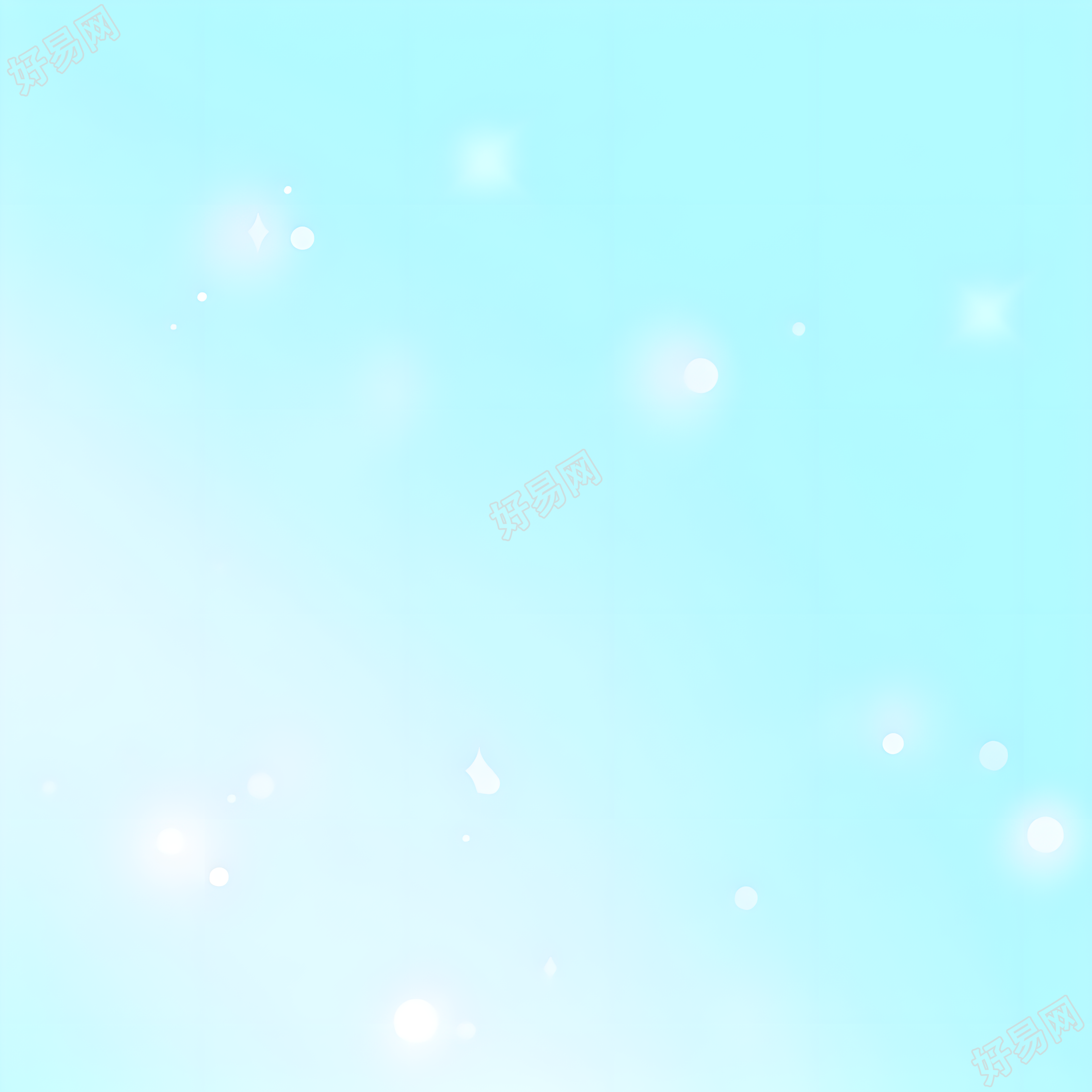 浅蓝色背景创意元素