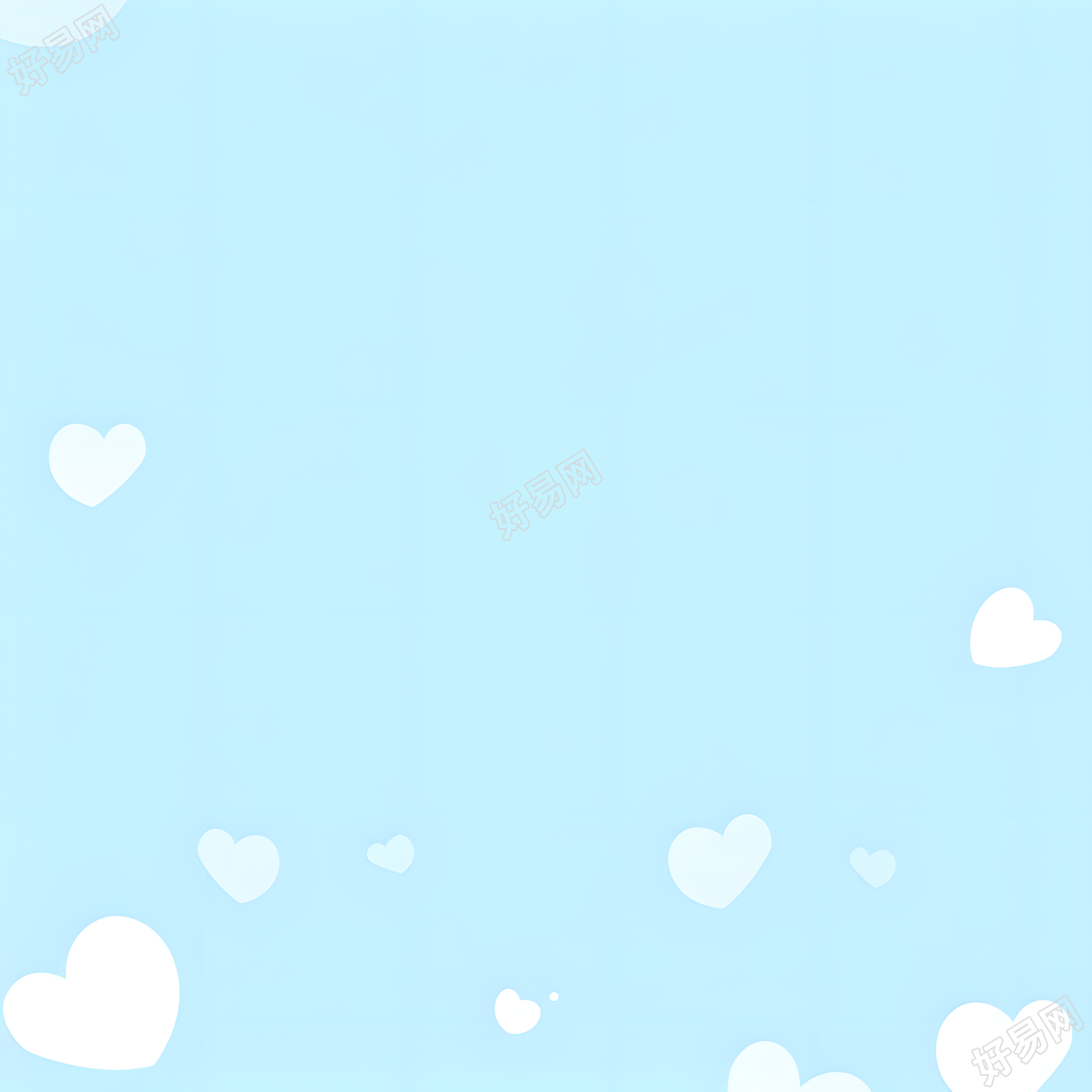 浅蓝色背景可商用素材