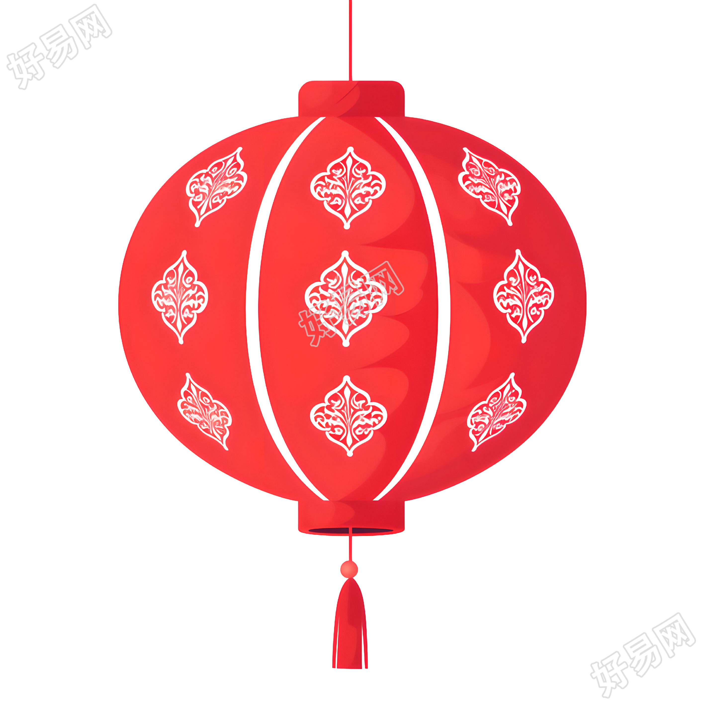 红灯笼传统节日插图