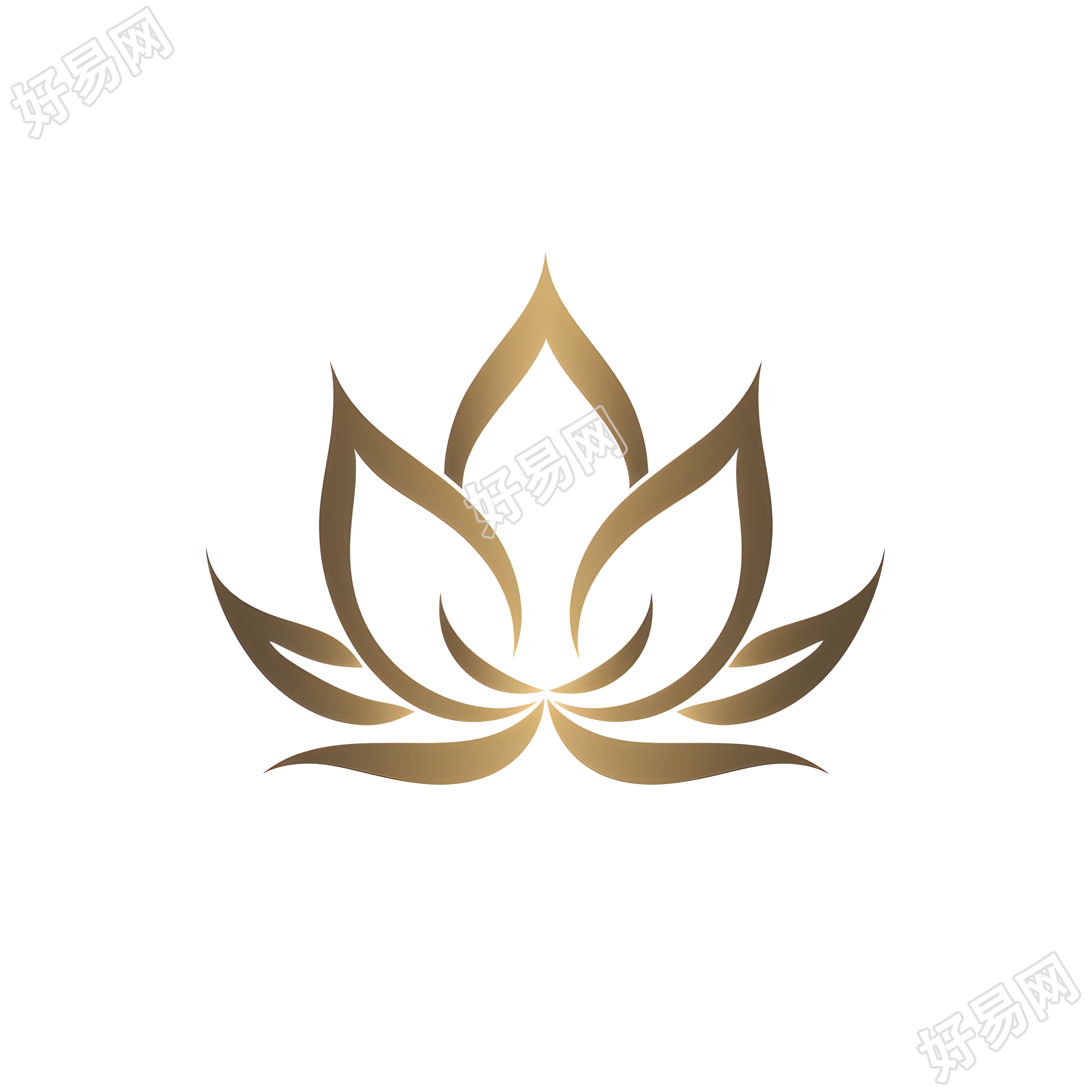 莲花logo高清图形素材