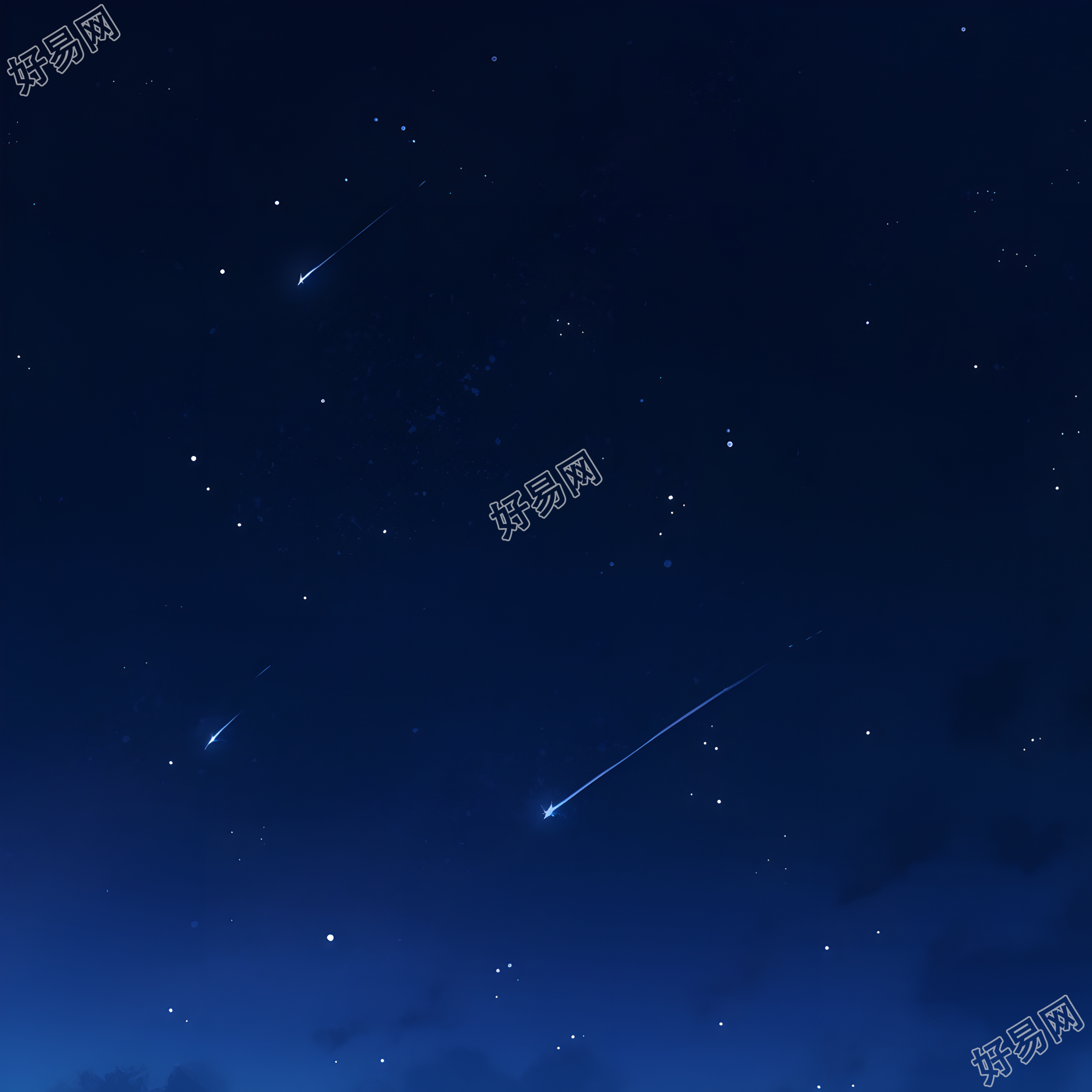 星空背景商业设计元素