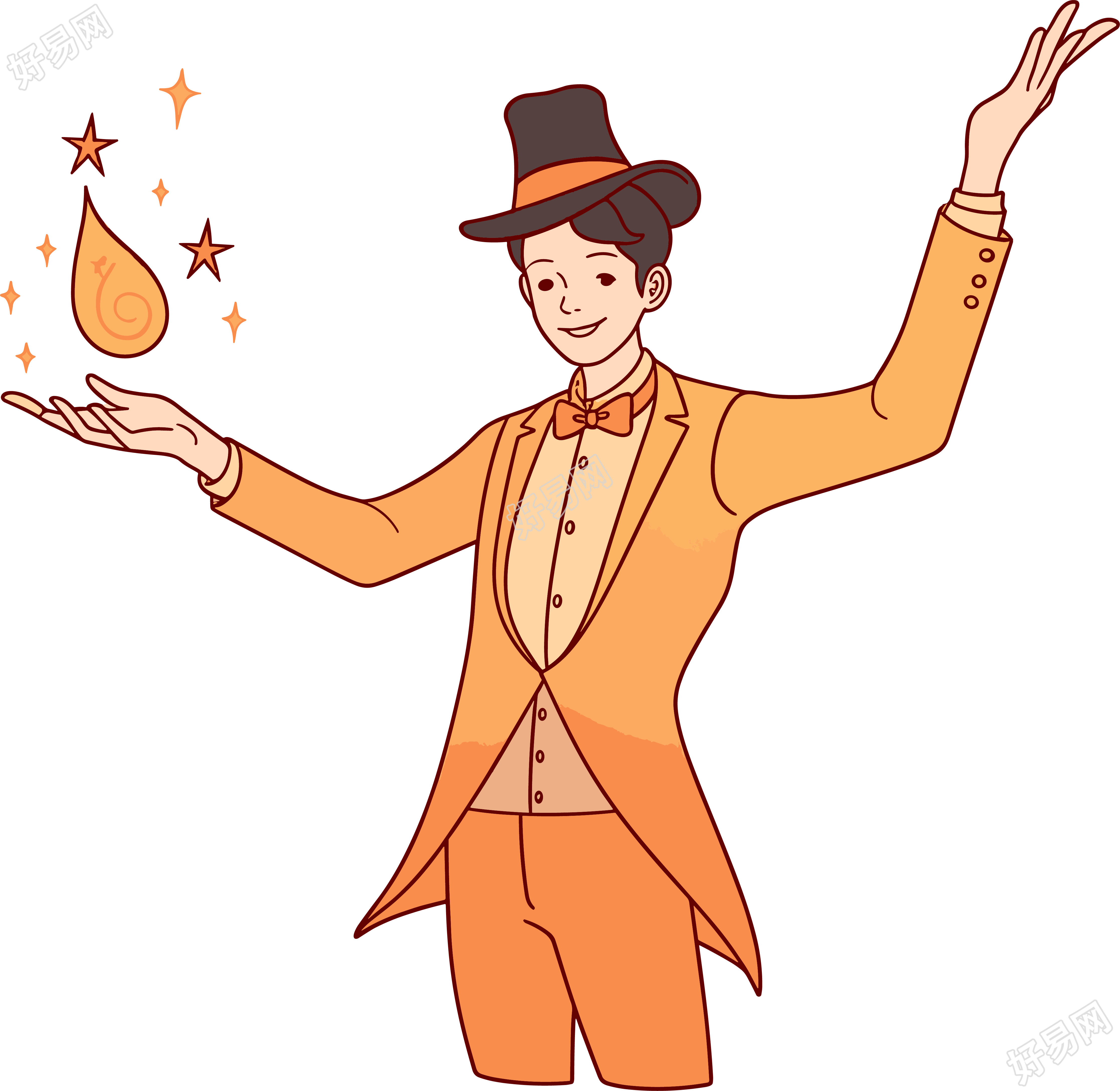 魔术师PNG高清图形素材