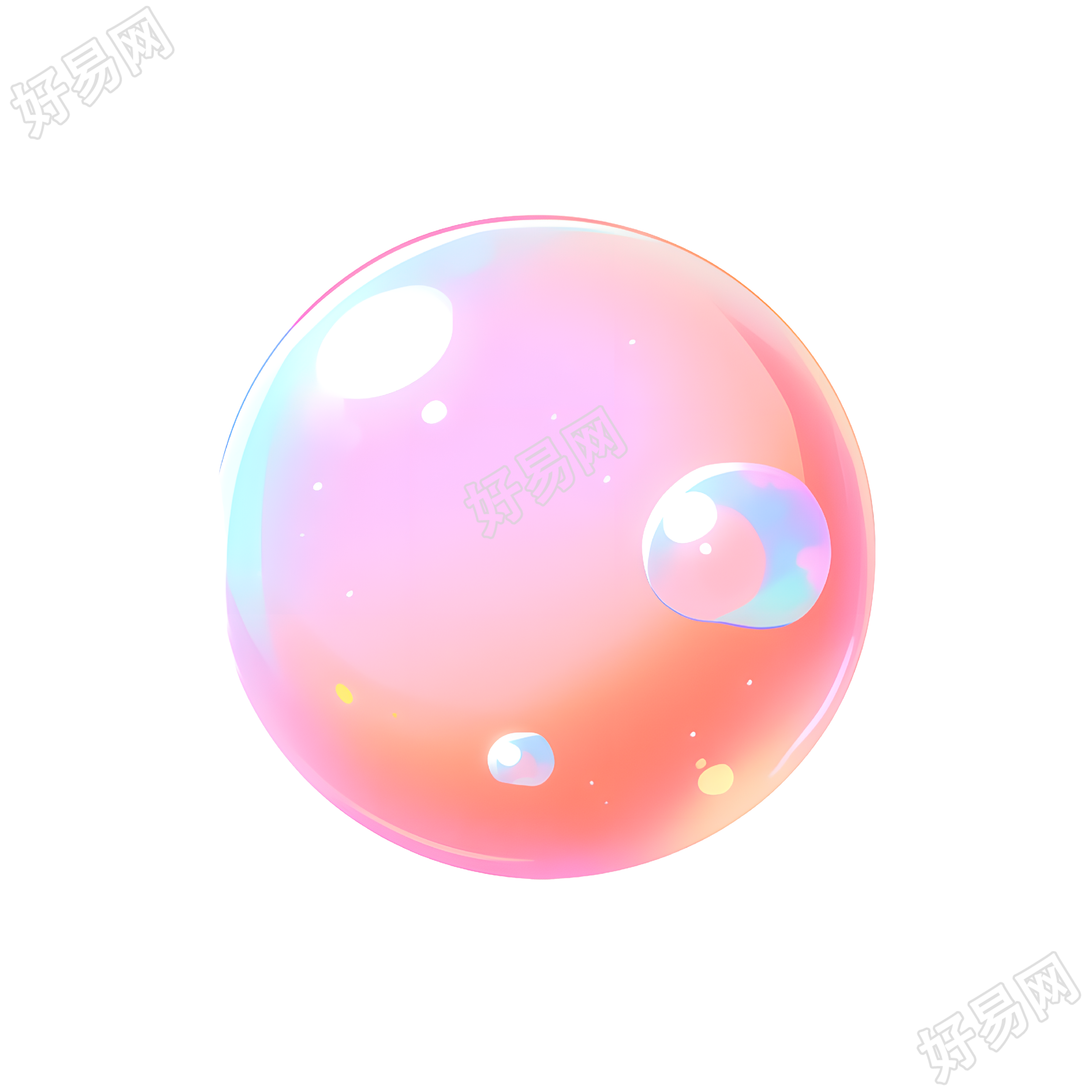 泡泡商用插画素材