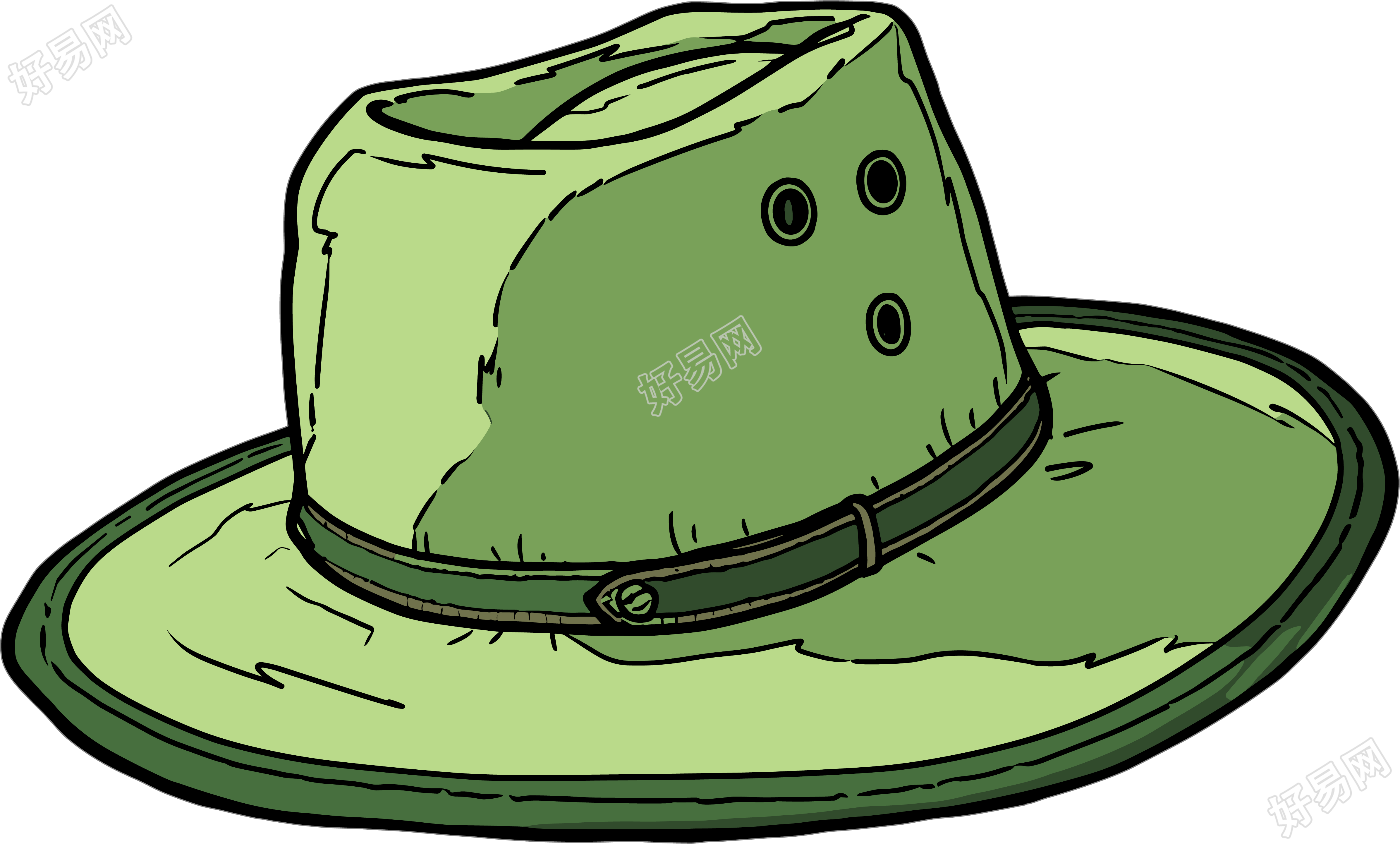 帽子创意设计插图