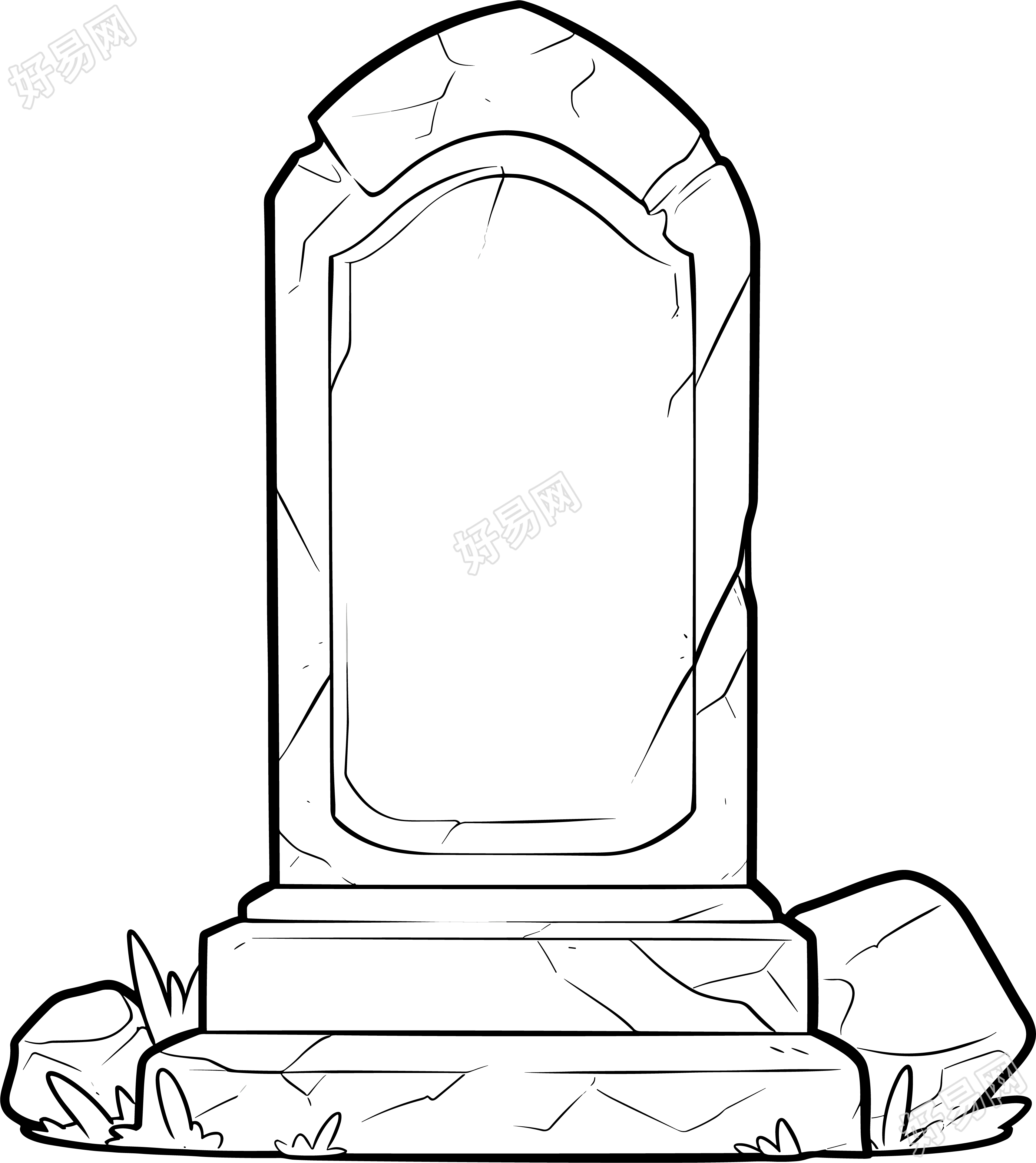 清明节手抄报简笔画