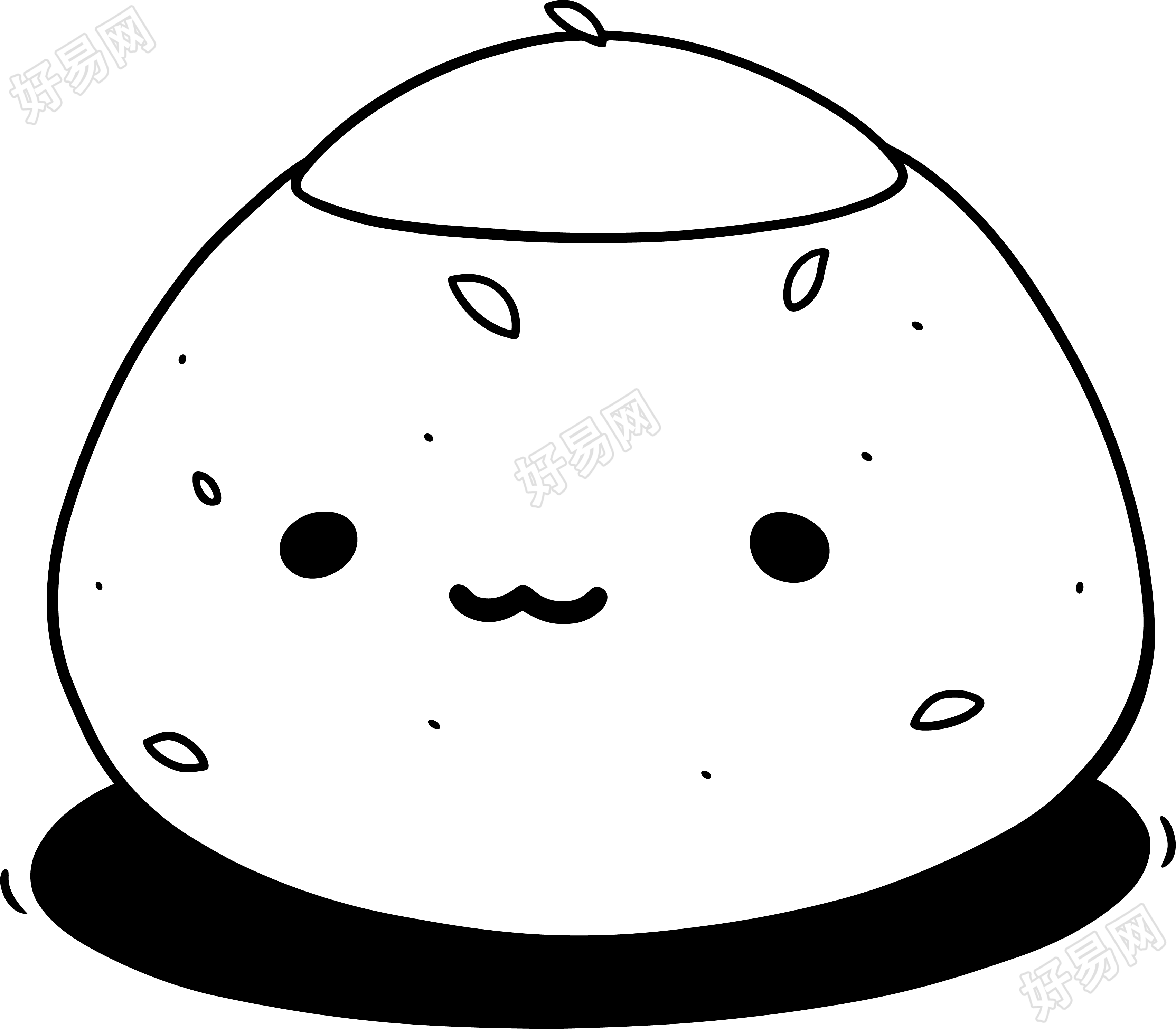 青团简笔画
