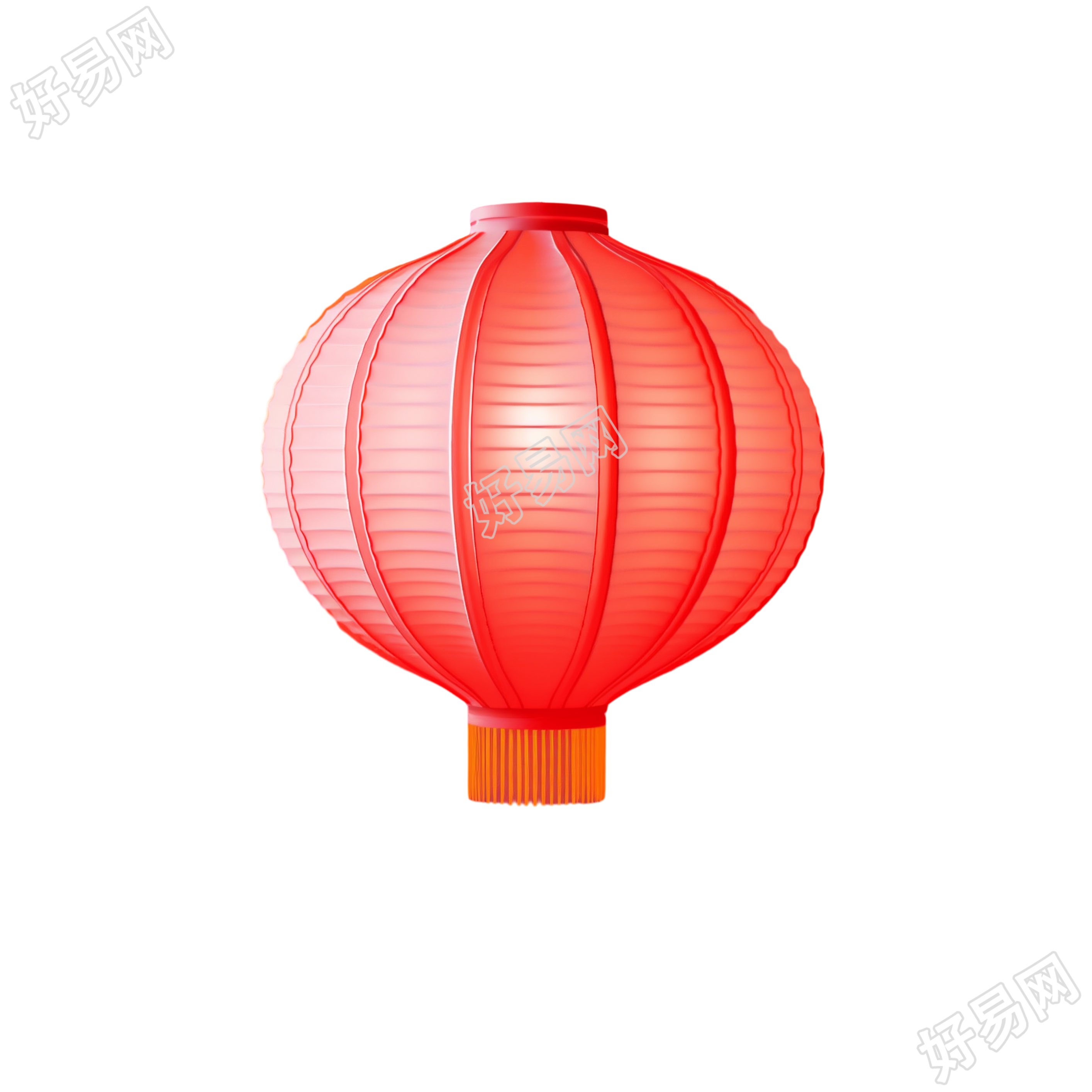 3D红灯笼图形素材