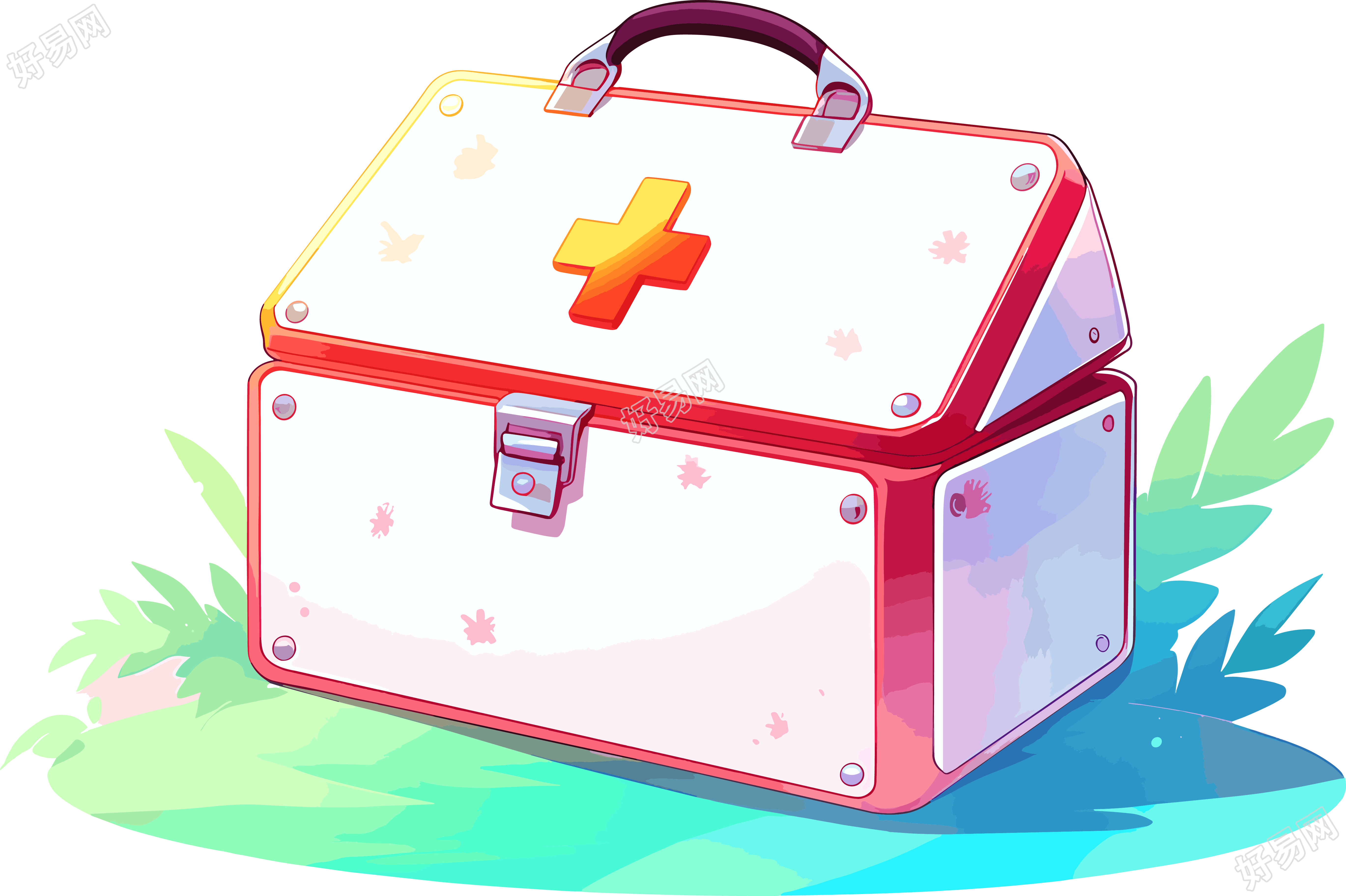 药箱创意设计PNG素材