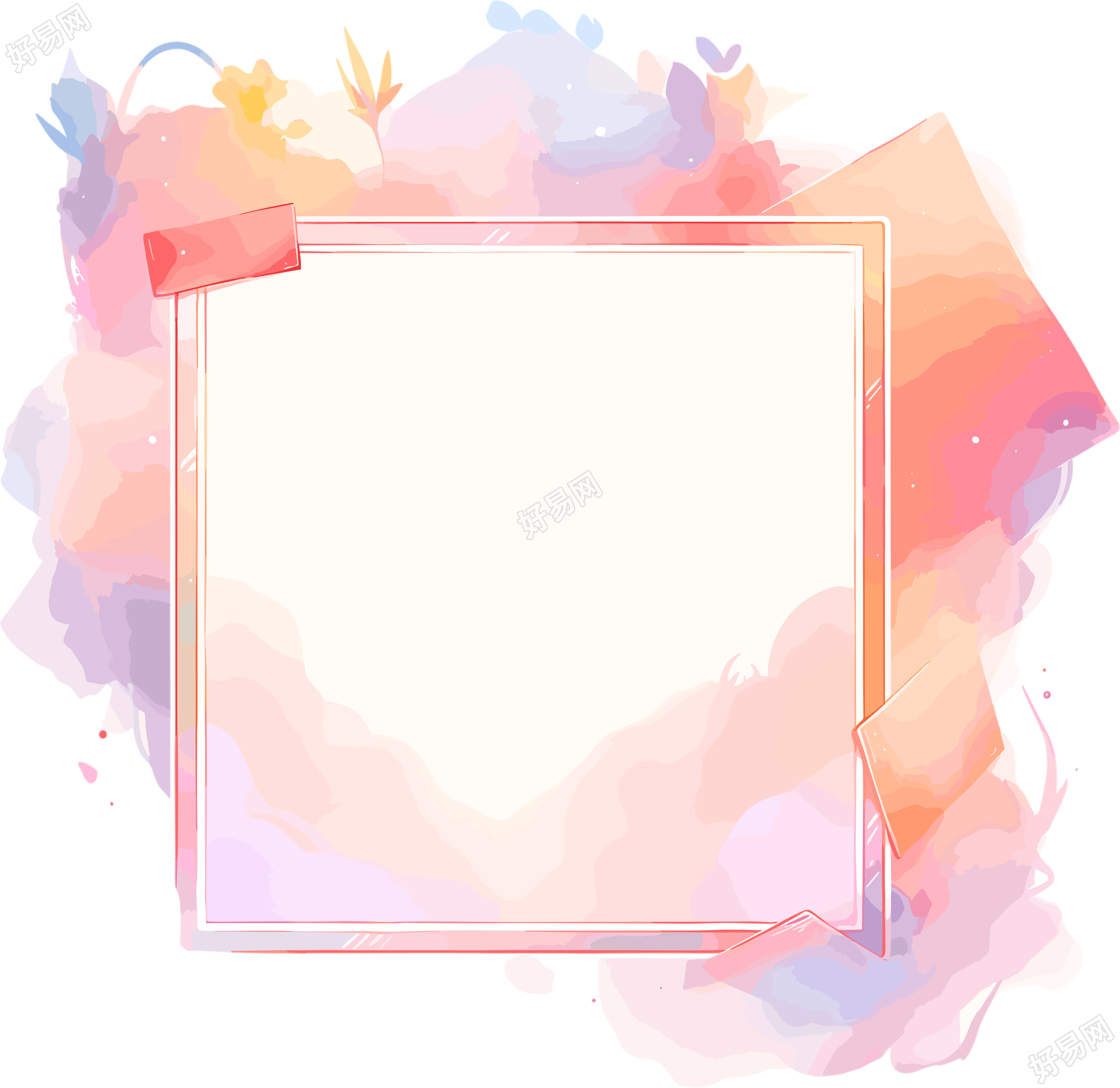 对话框透明背景PNG插图