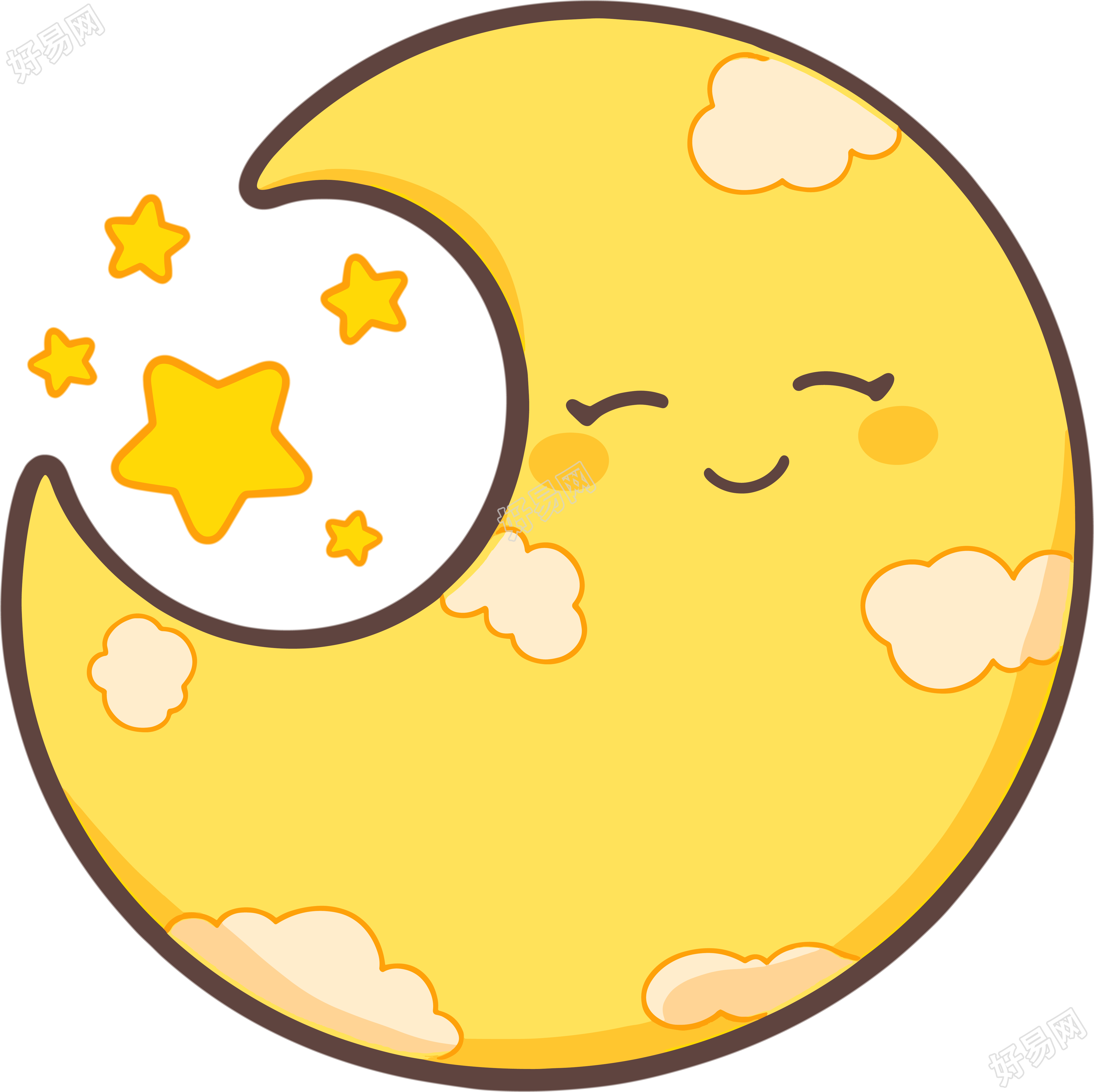 月亮高清创意设计元素