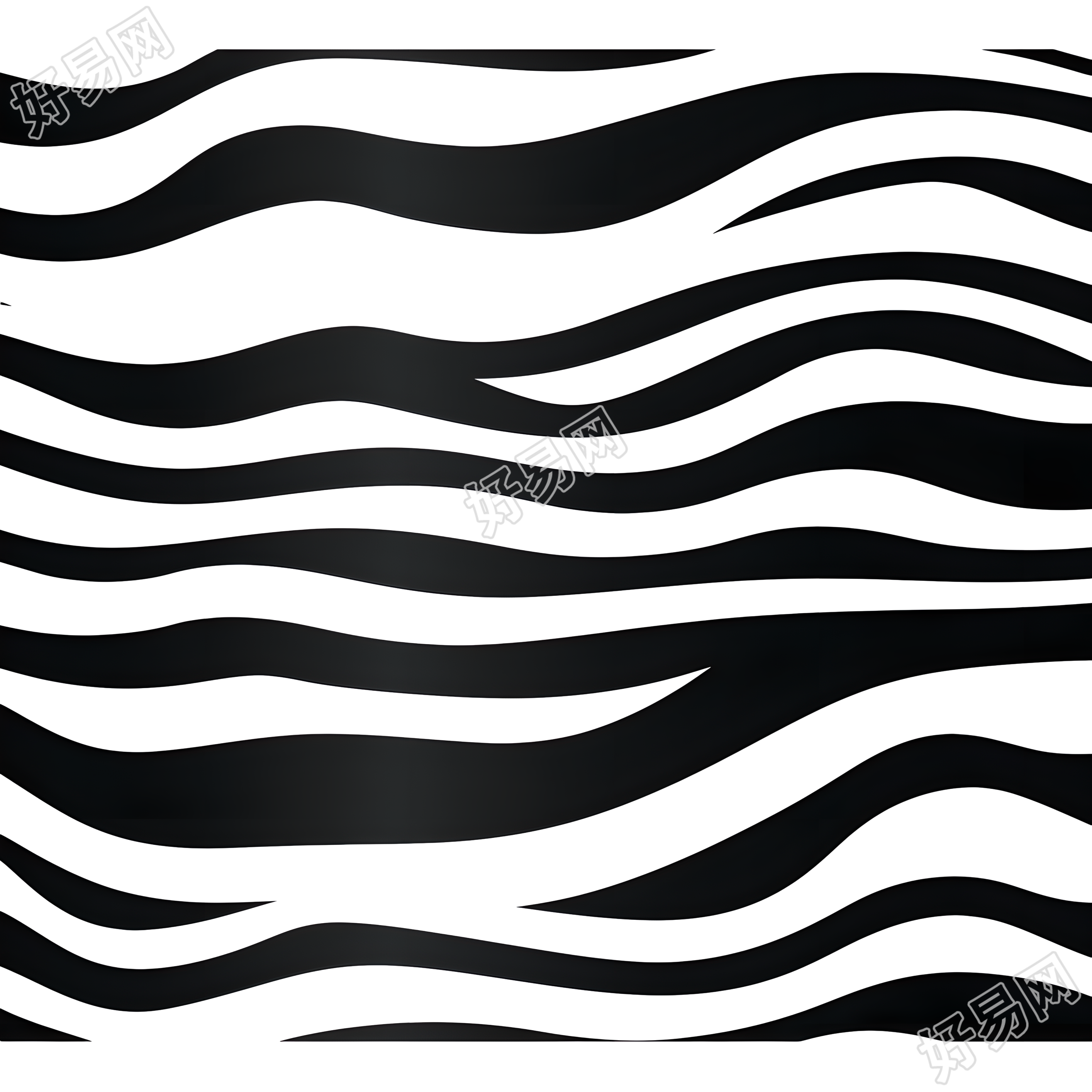 条纹简洁向量插画