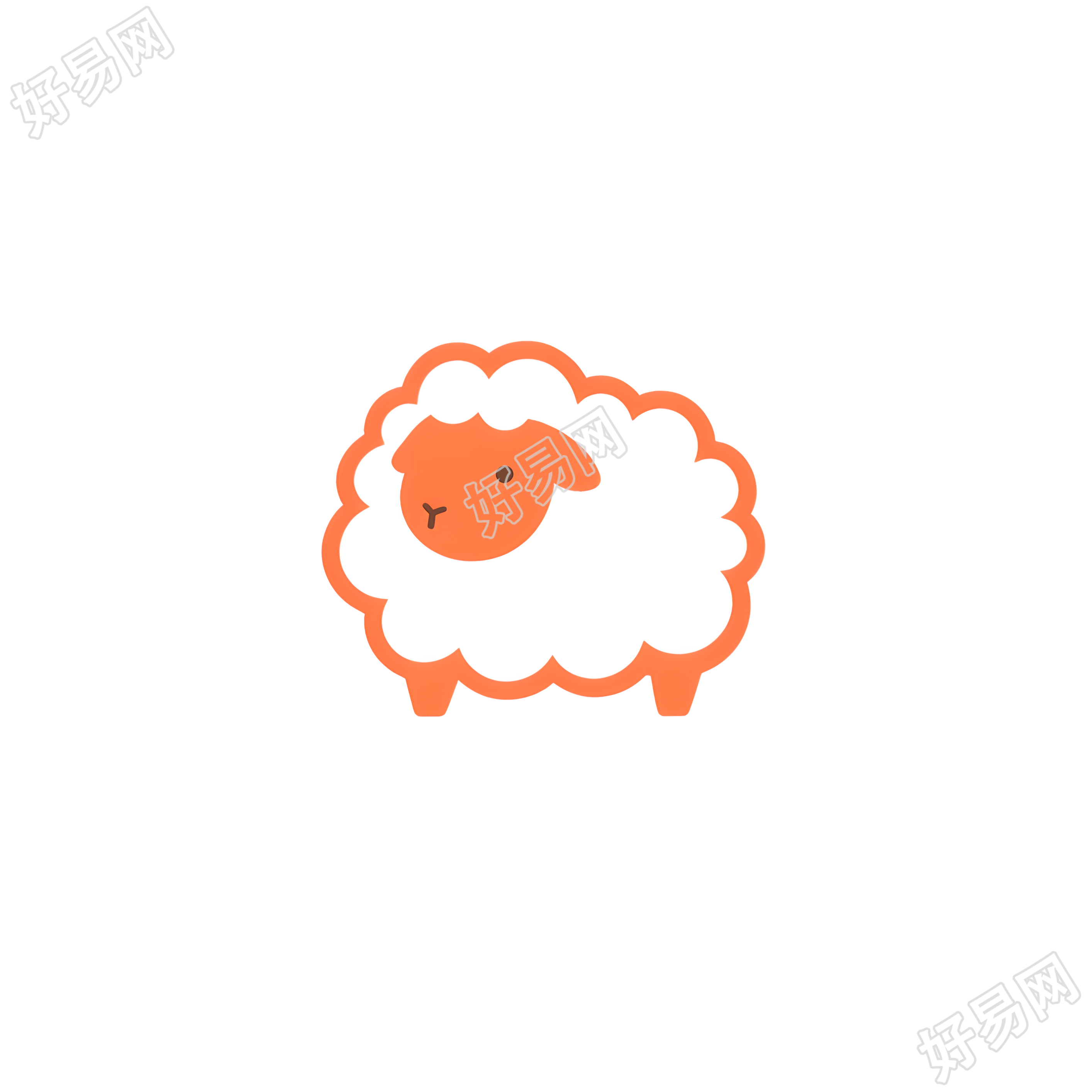 羊logo创意设计元素