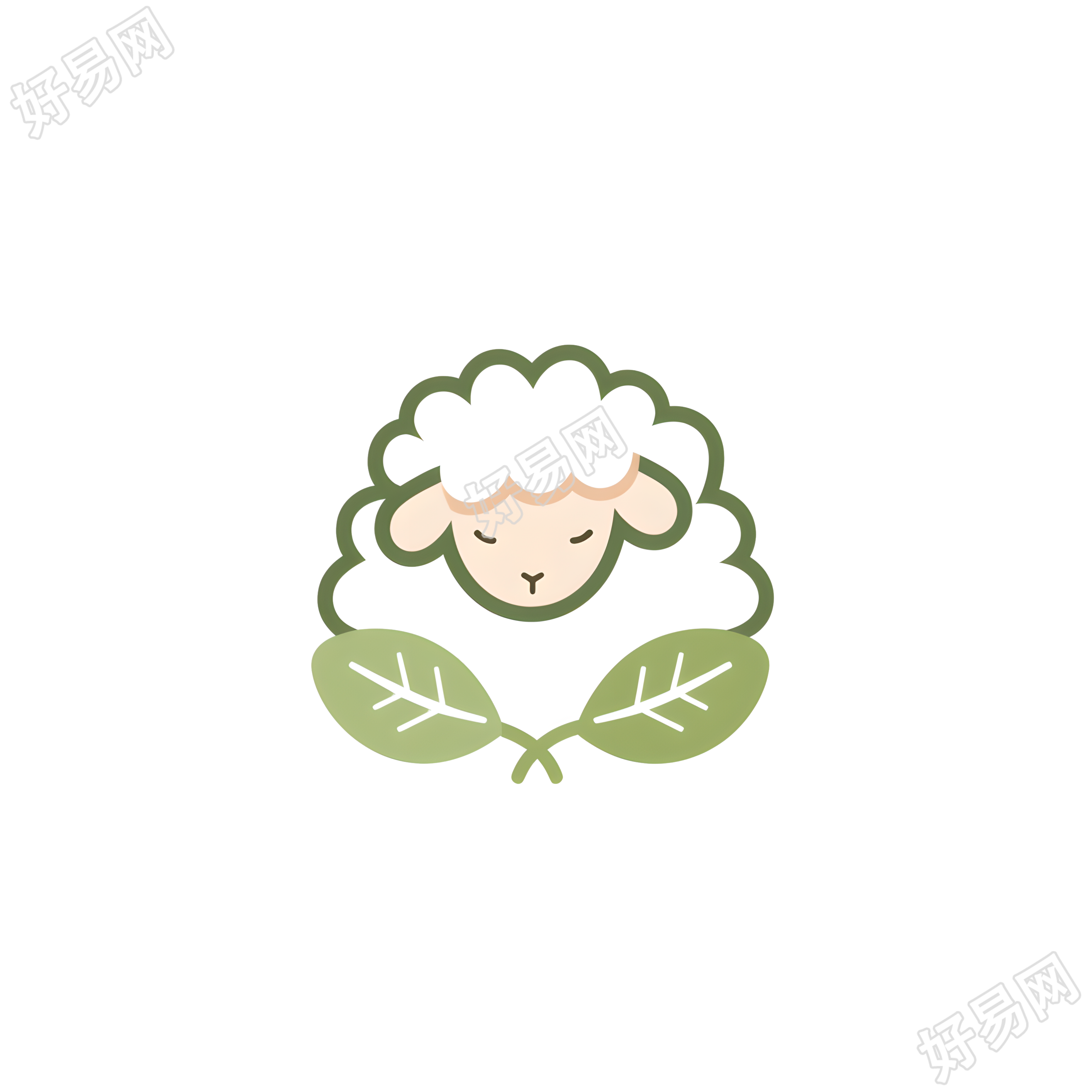羊logo高清图形素材