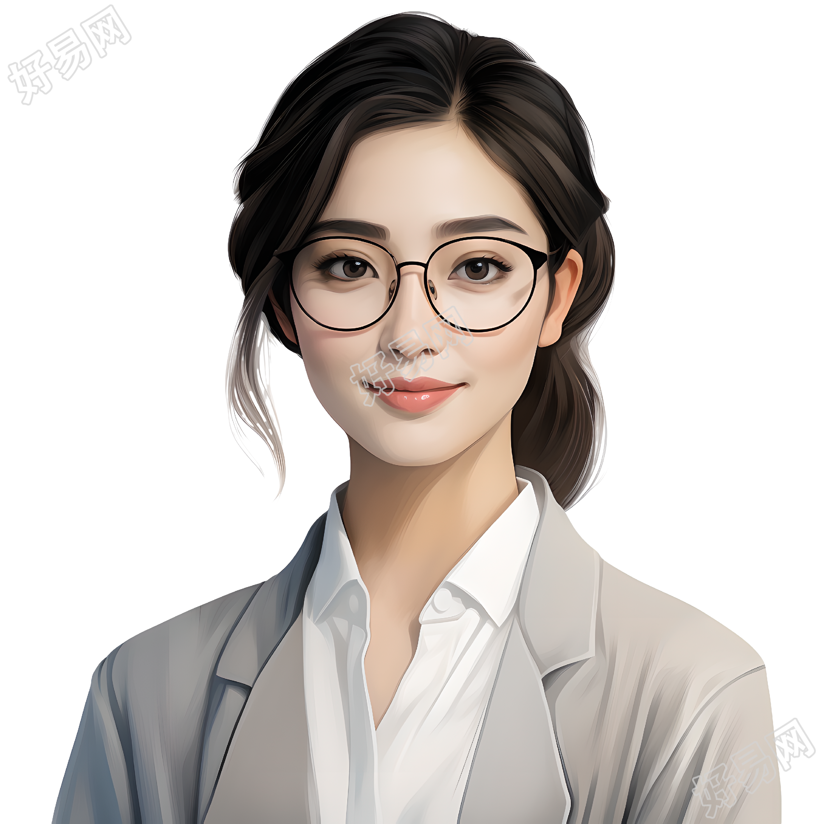 人像老师高清图形设计元素