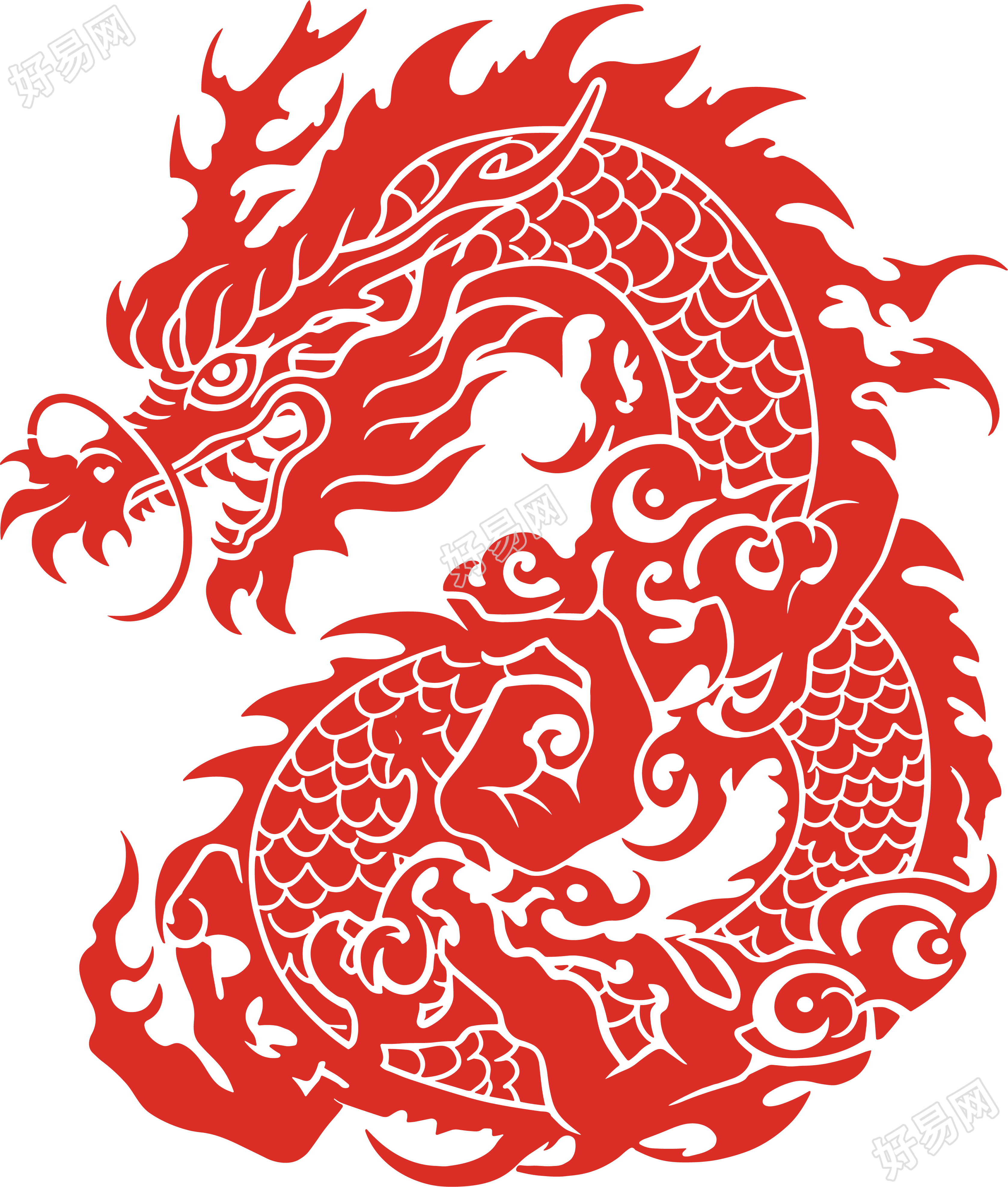 中国龙高清插图