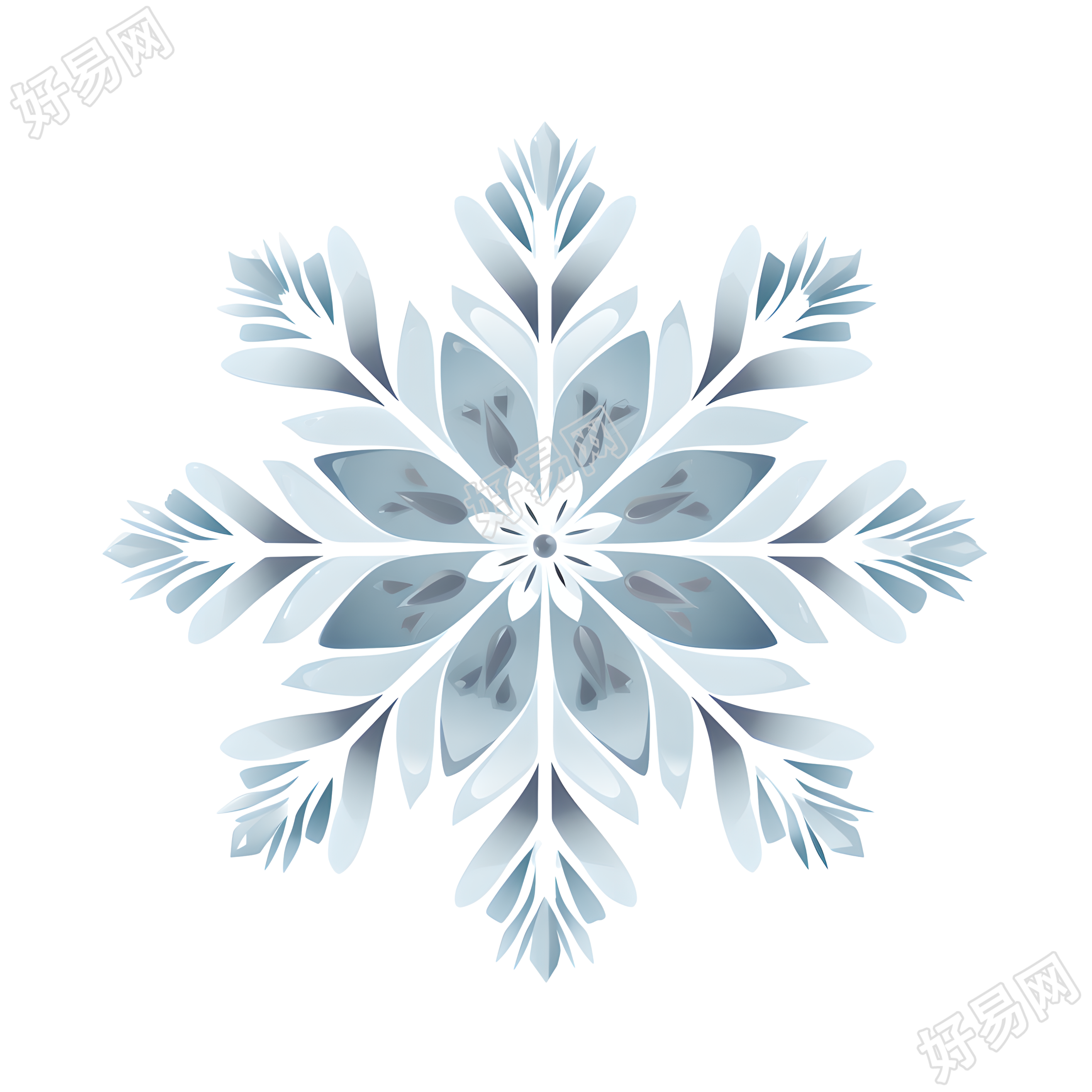 雪花高清图形素材