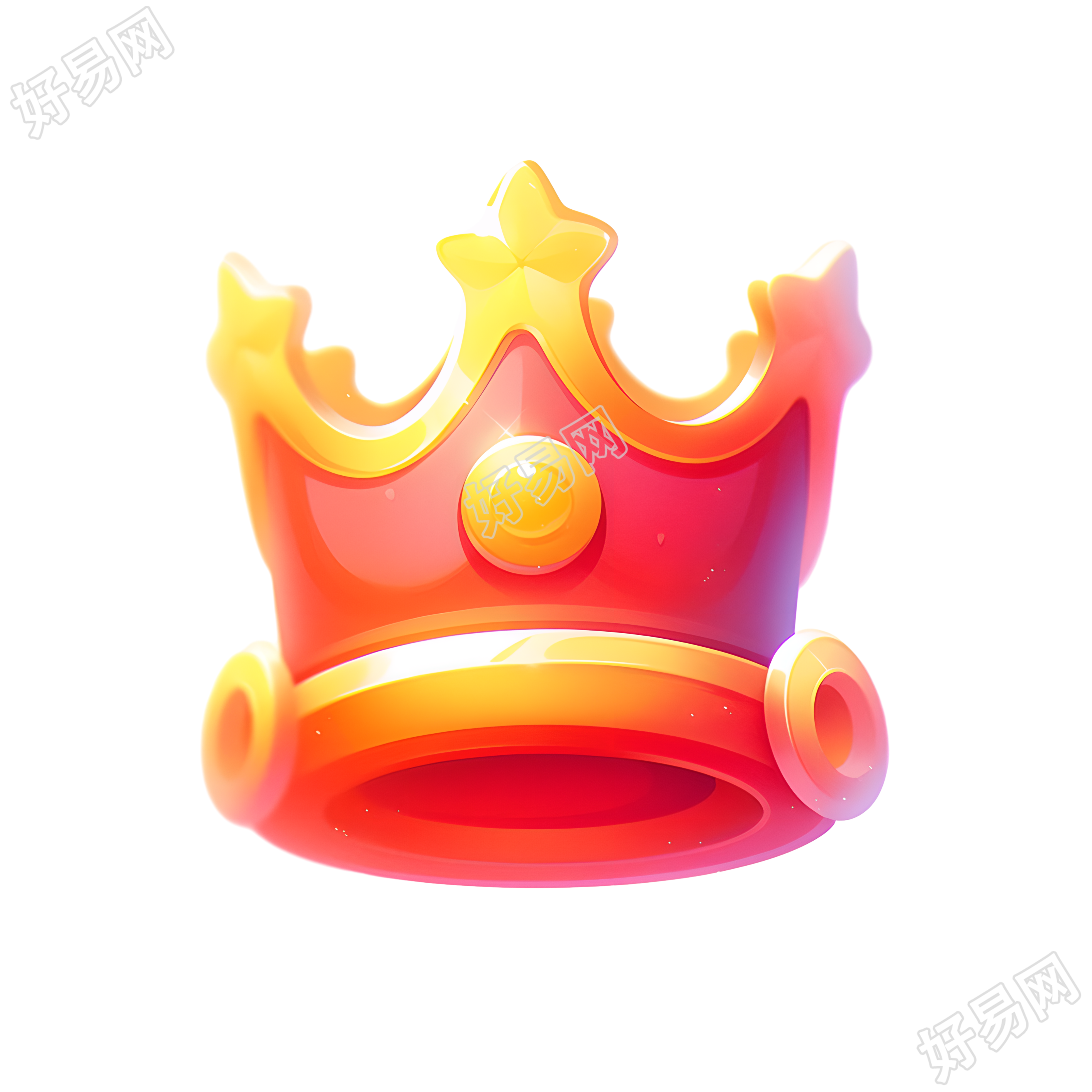 3D皇冠创意设计素材