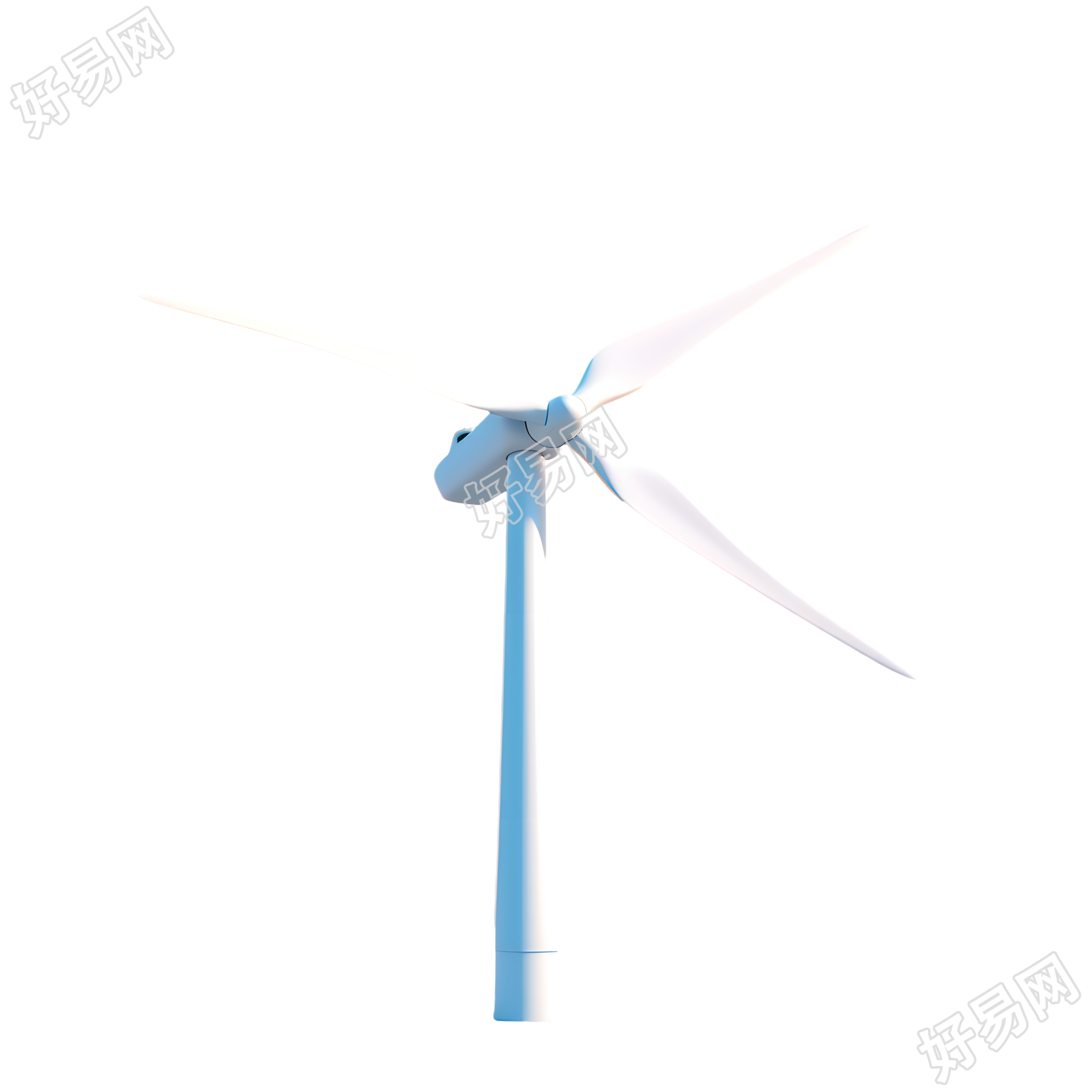 3D新能源风力发电插图