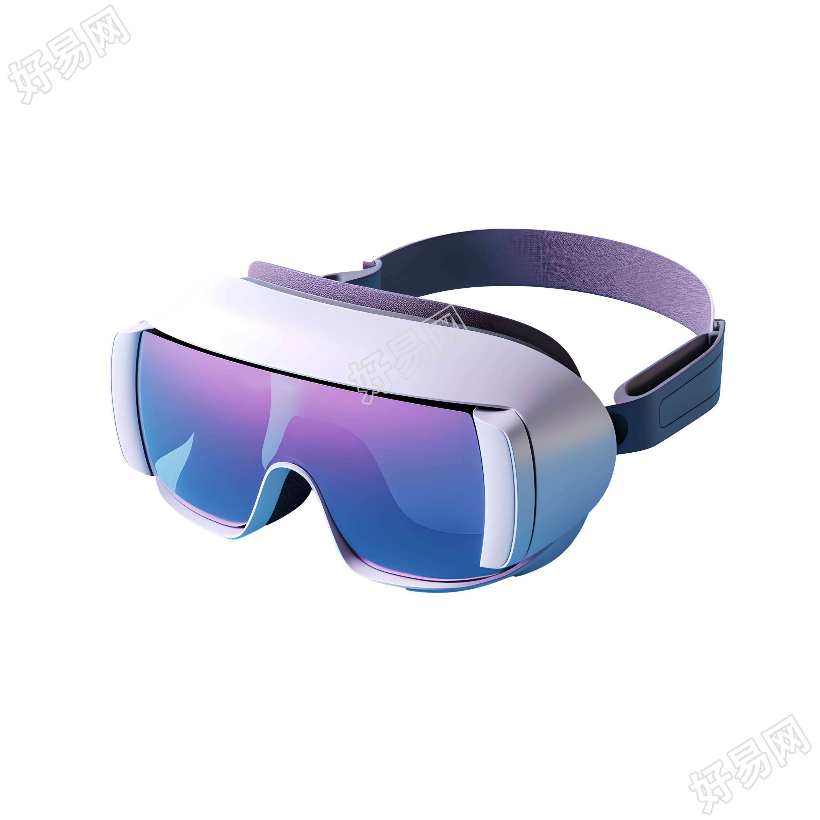 VR眼镜3D创意设计元素