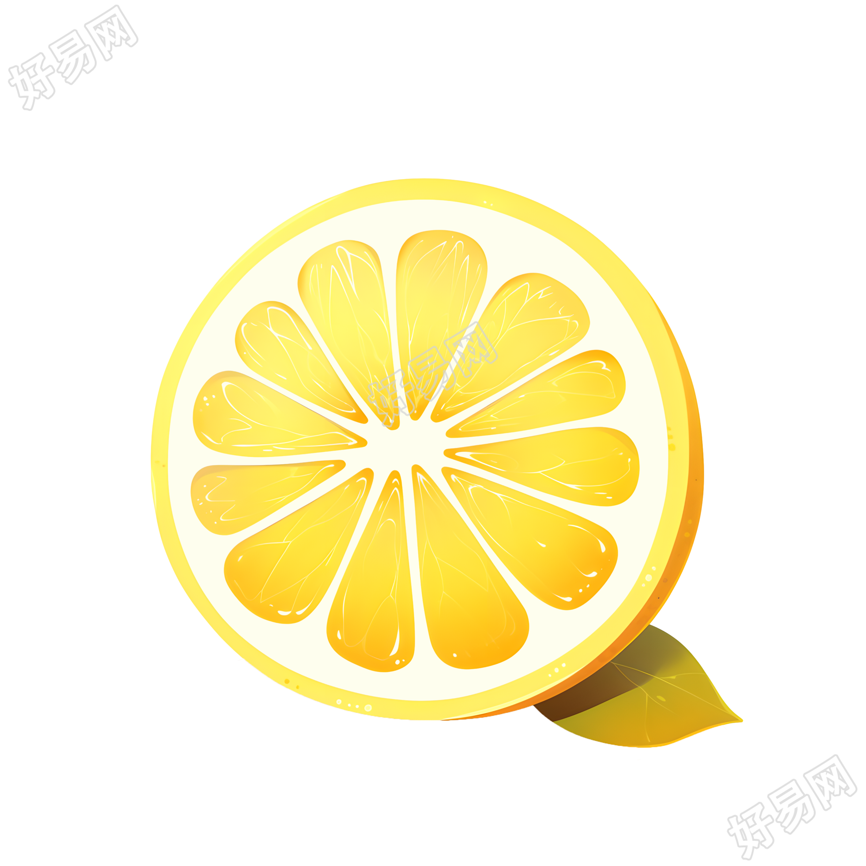 柠檬商业插图