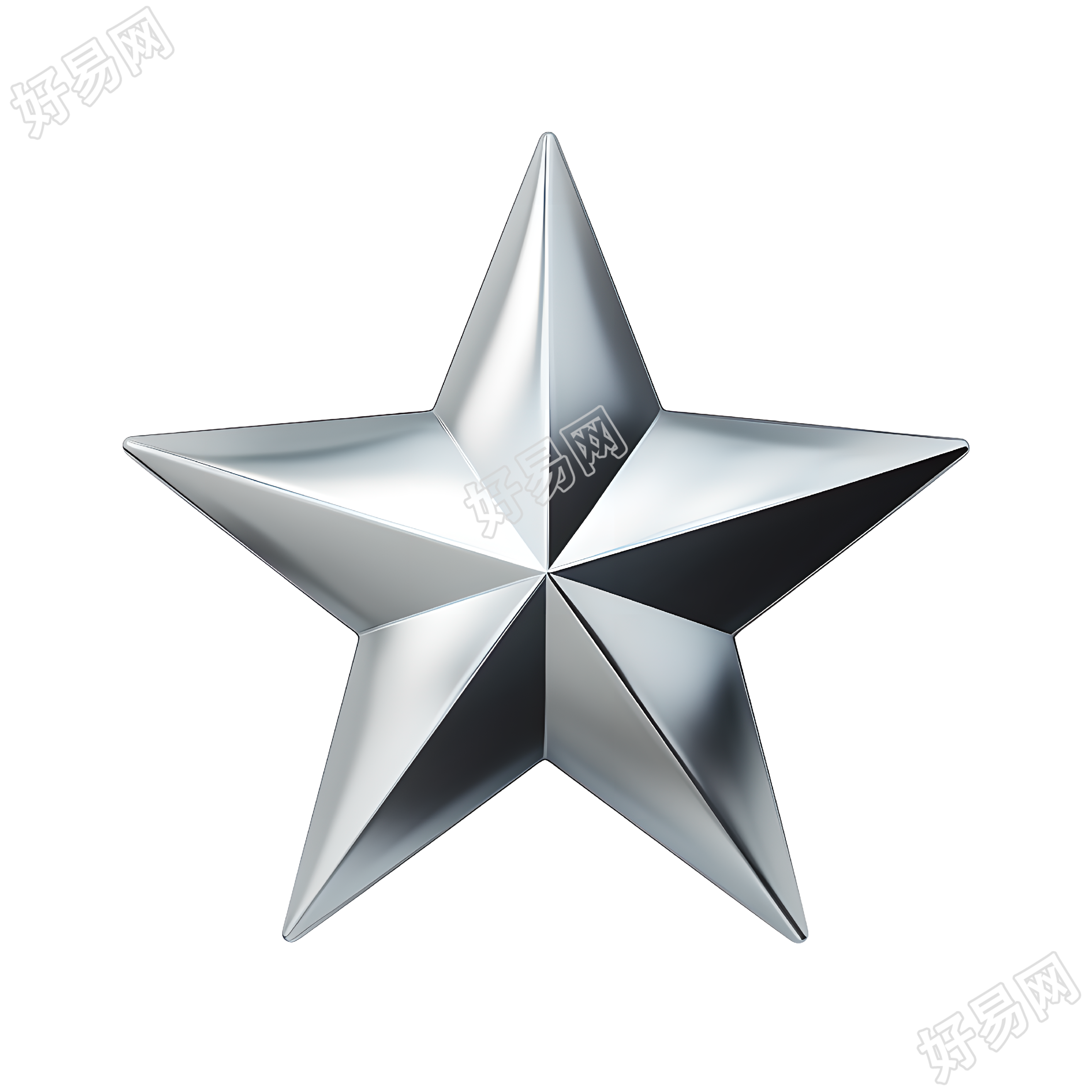 五角星插画设计元素