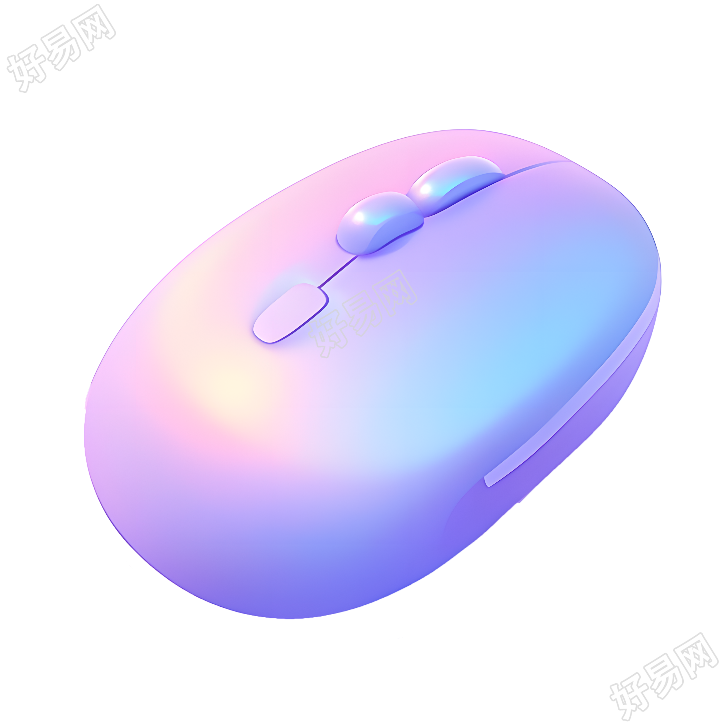 3D鼠标卡通精美插画设计