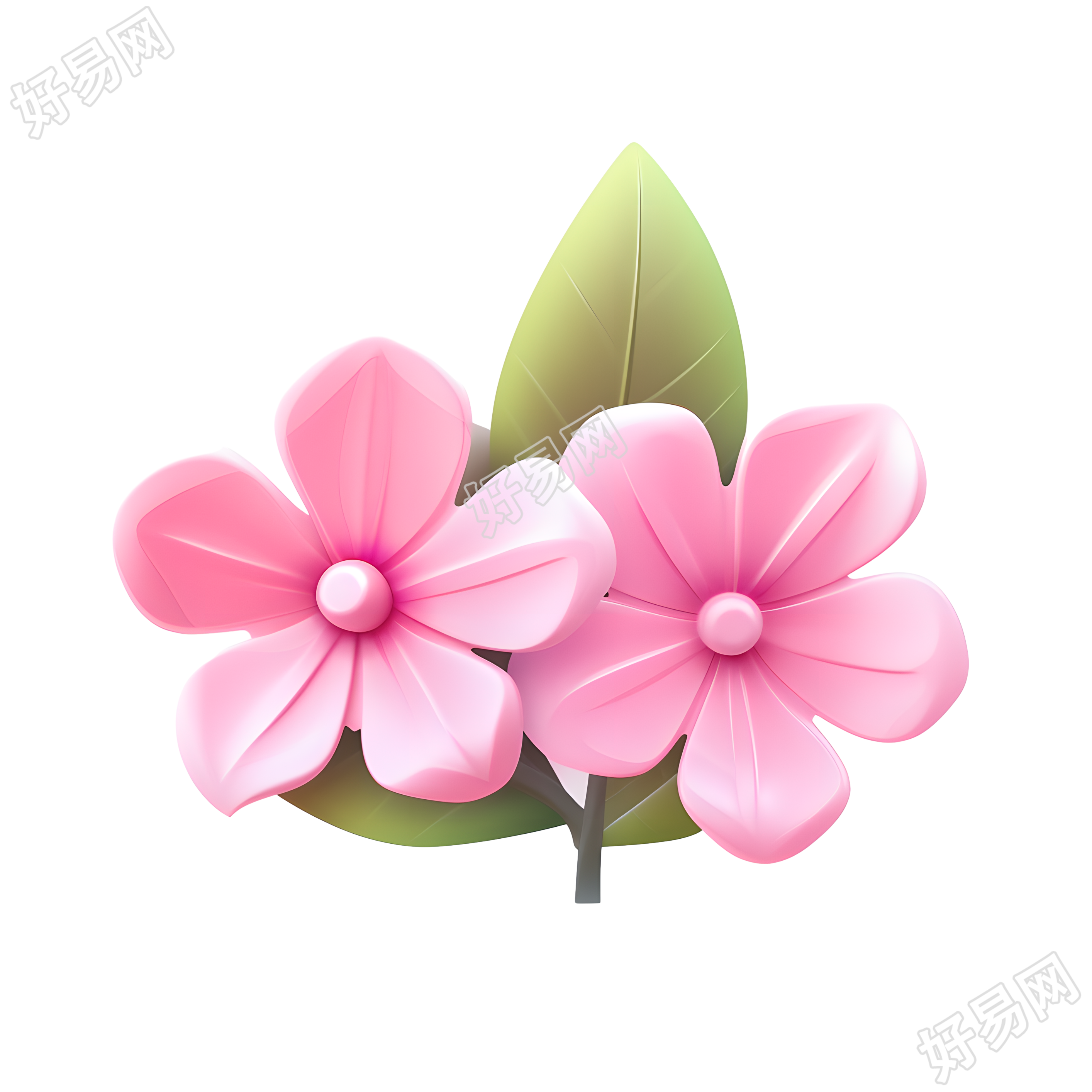 3D花卉商业设计素材