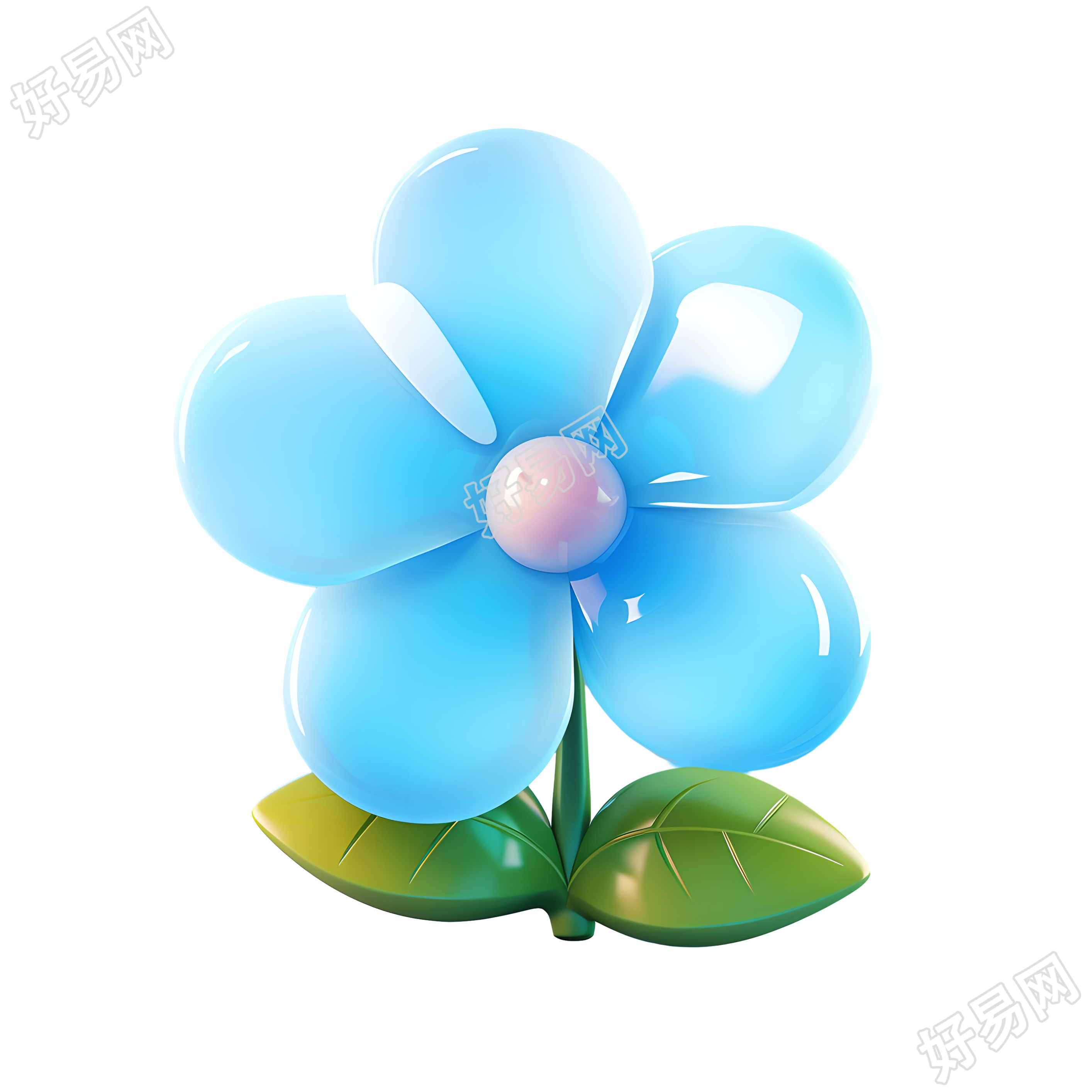 3D花卉商业设计元素