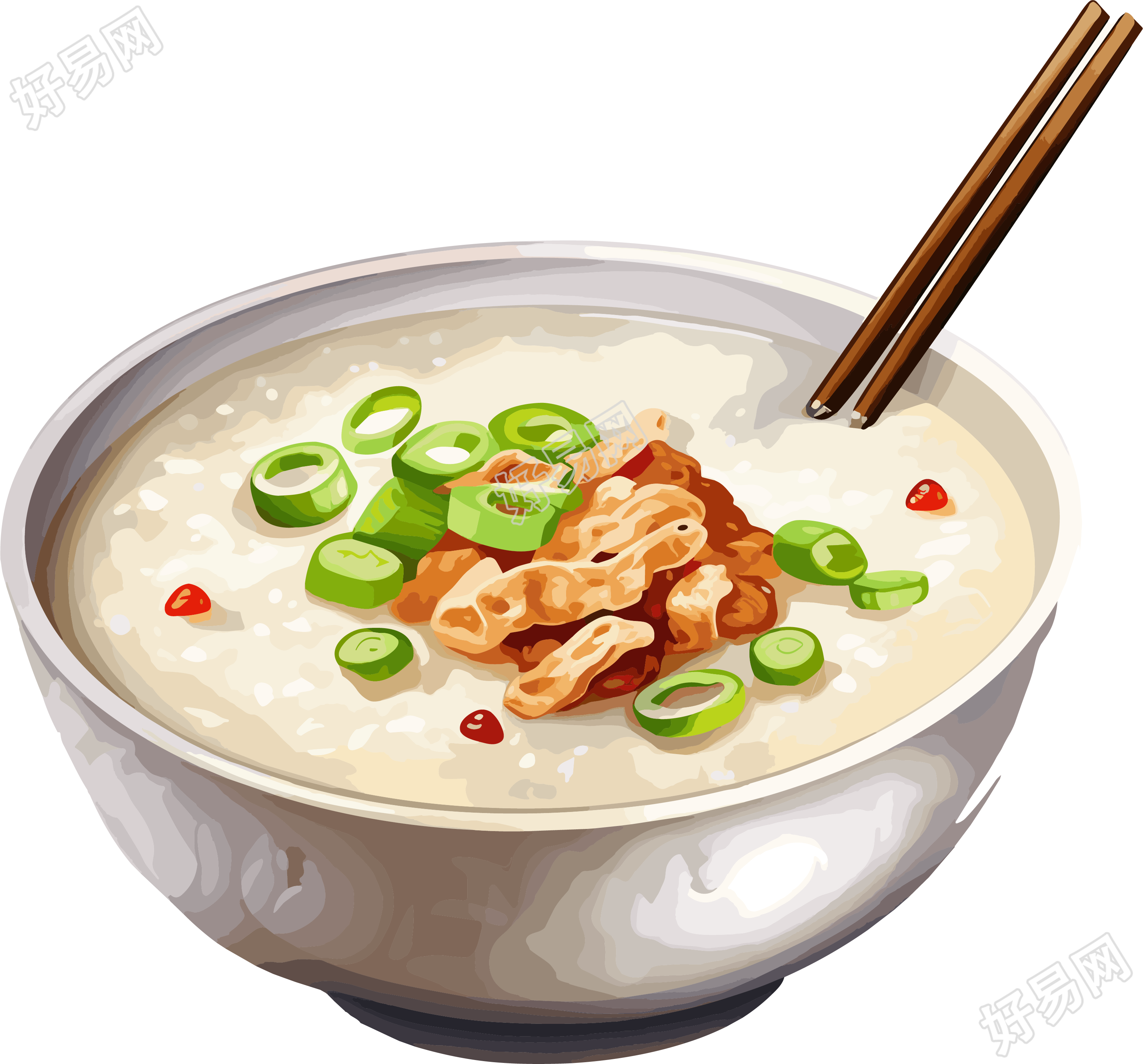 白粥美味可口插图