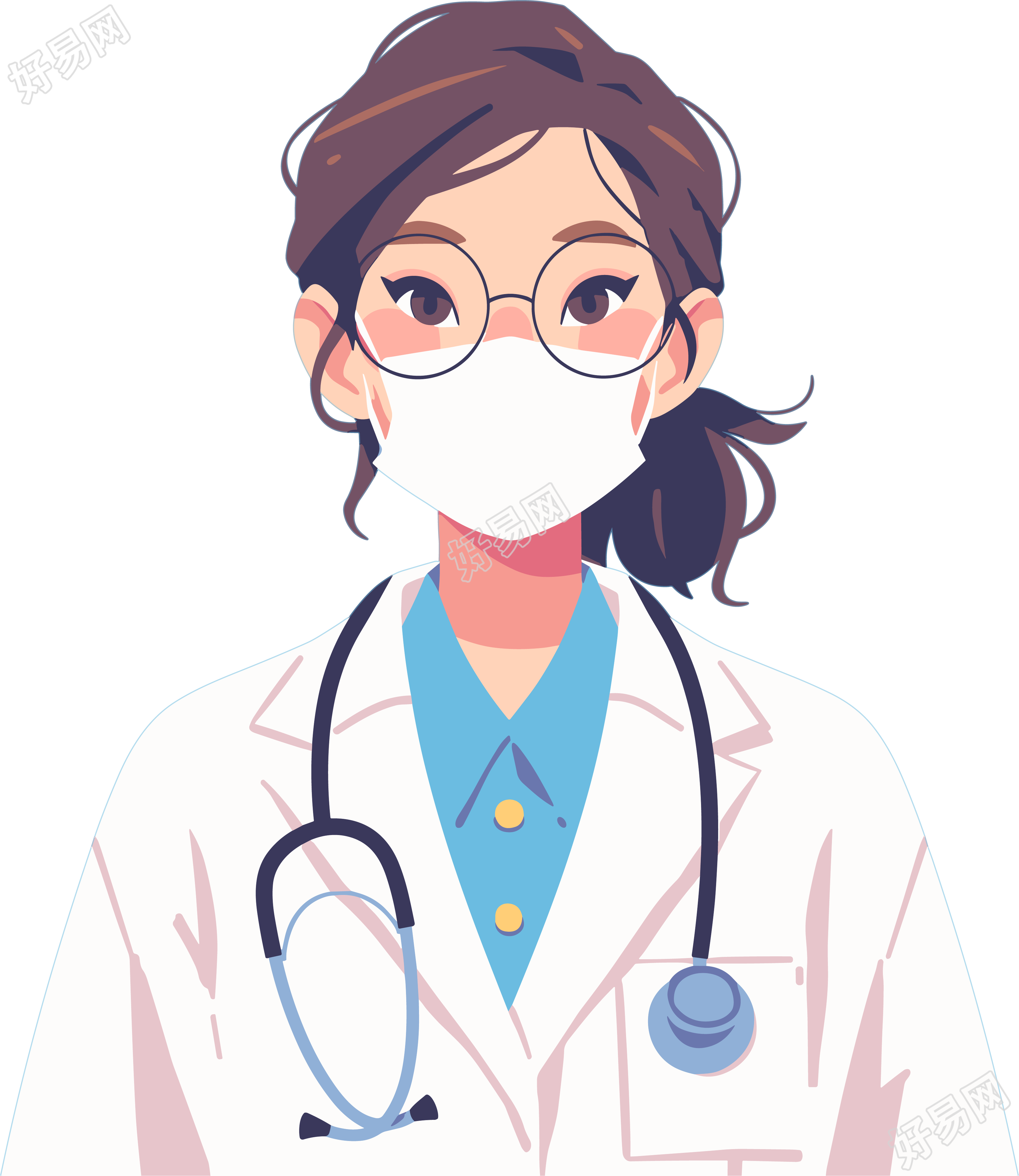 医学生可商用素材