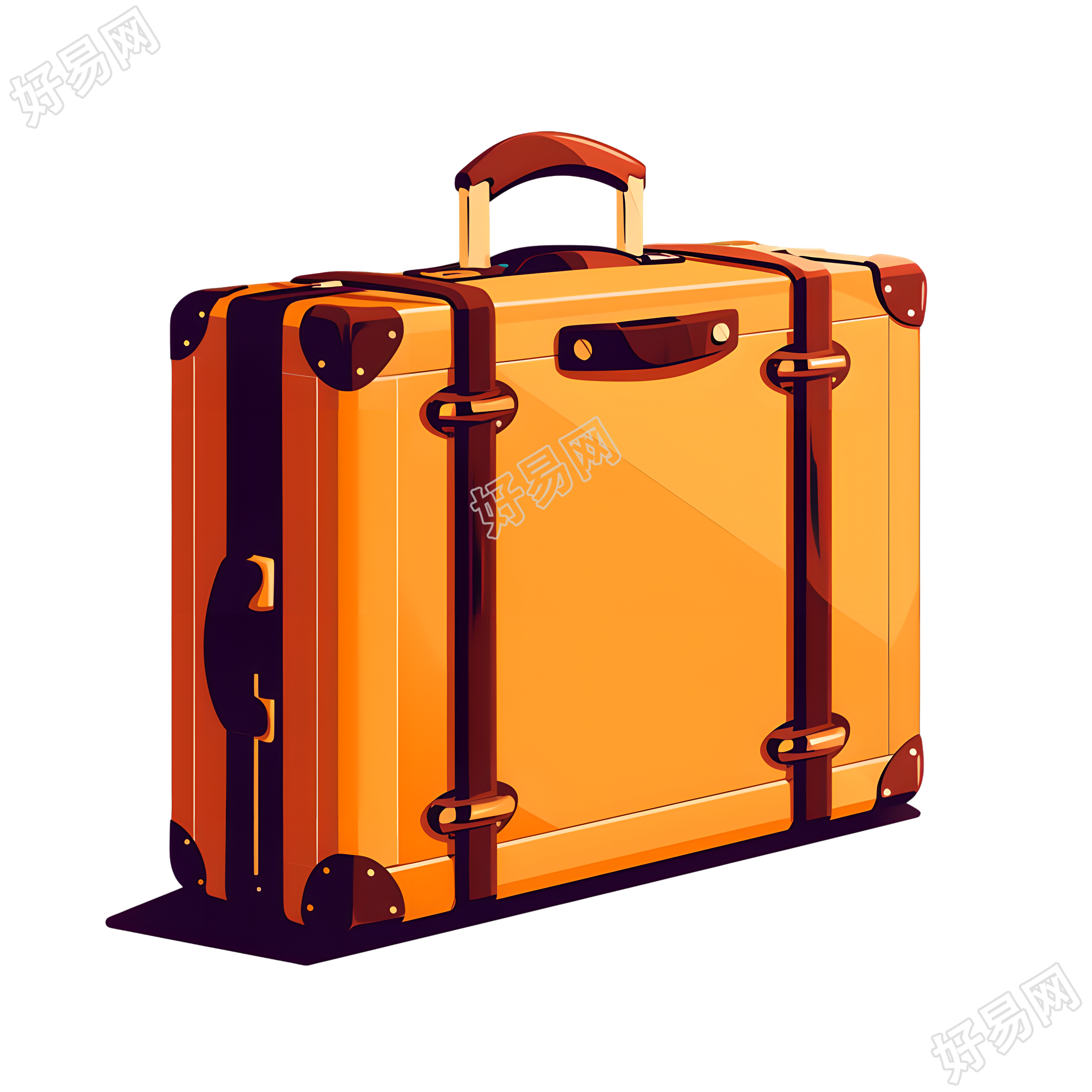 行李箱商业设计元素