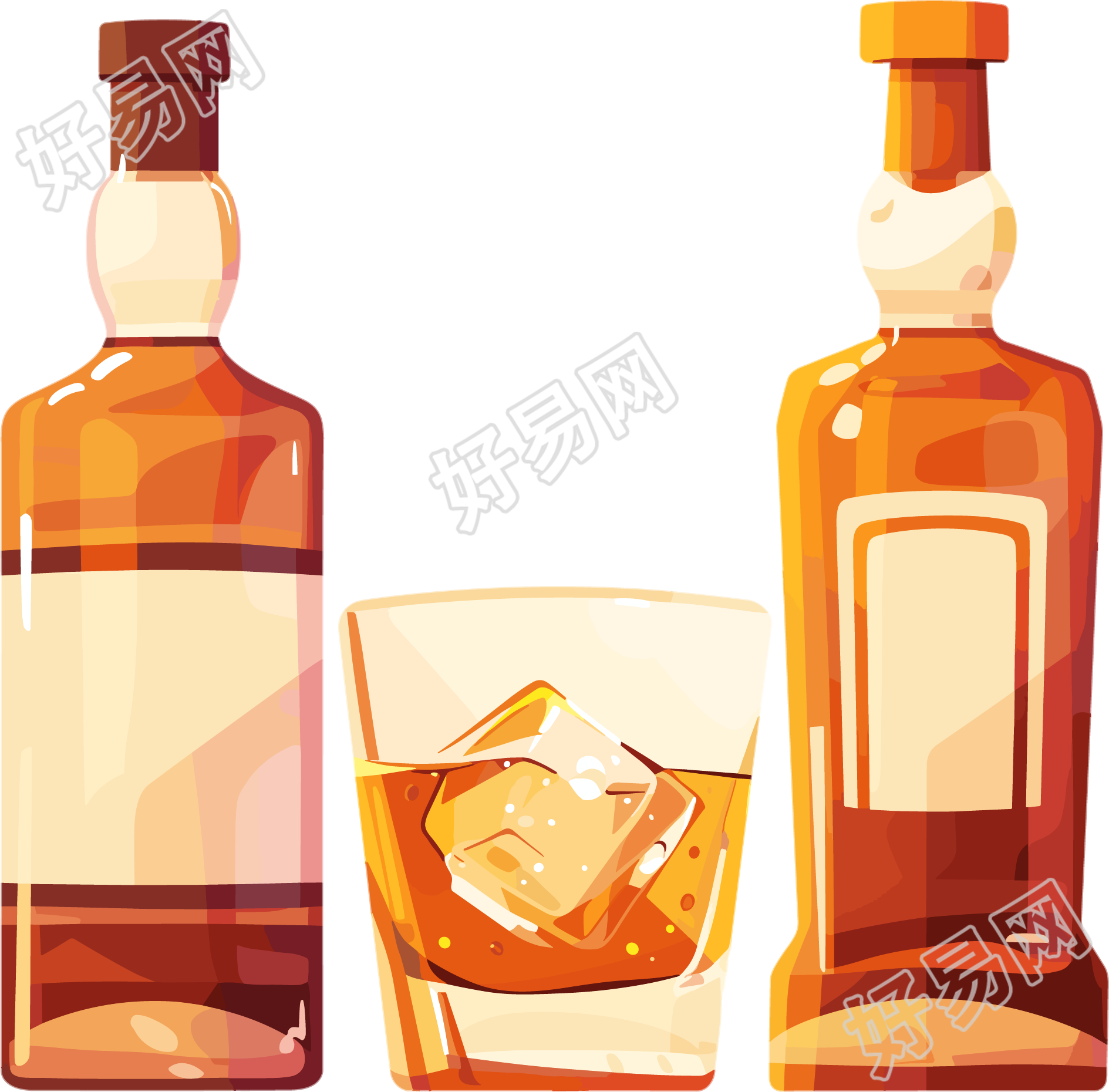 酒吧威士忌商用素材