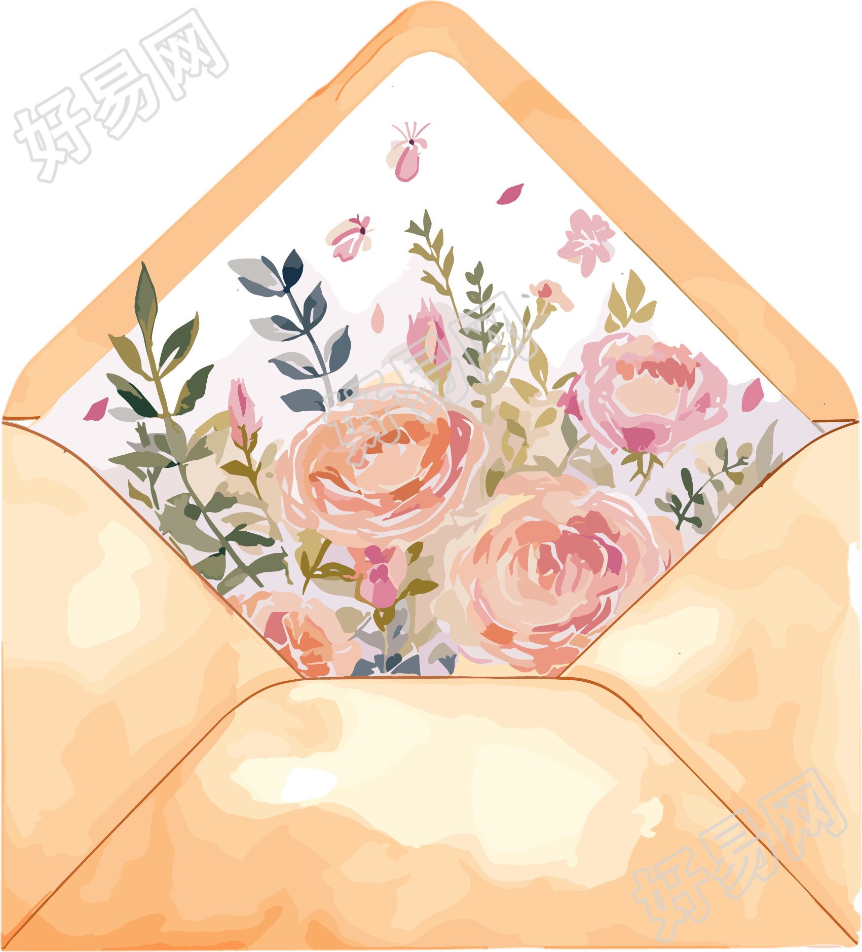 信封高清质量插图
