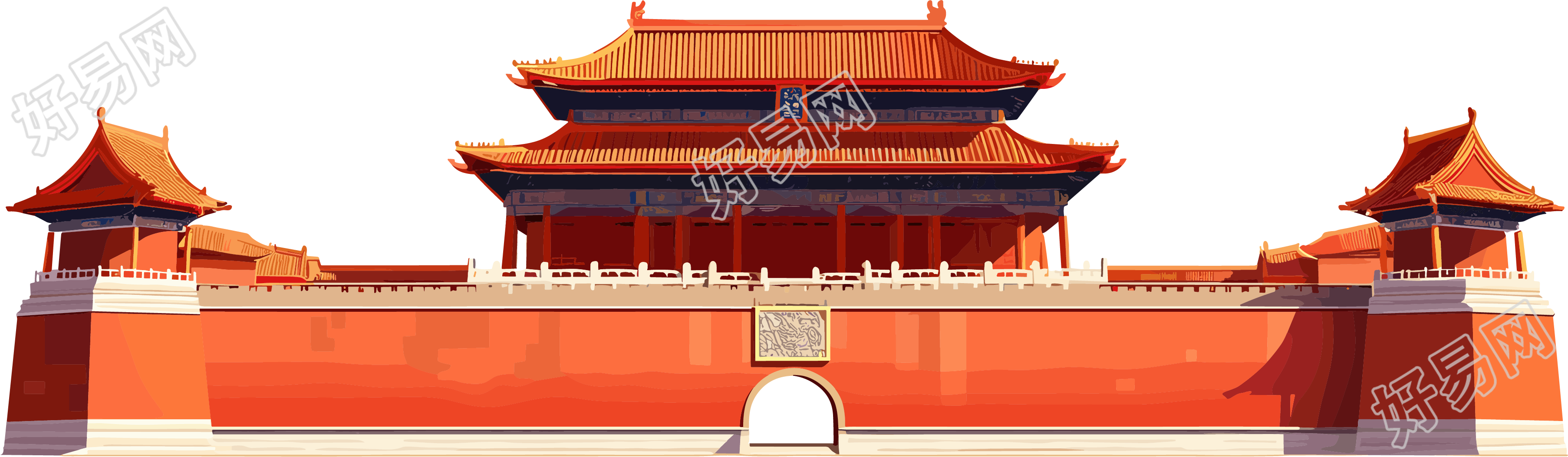 故宫图形设计素材