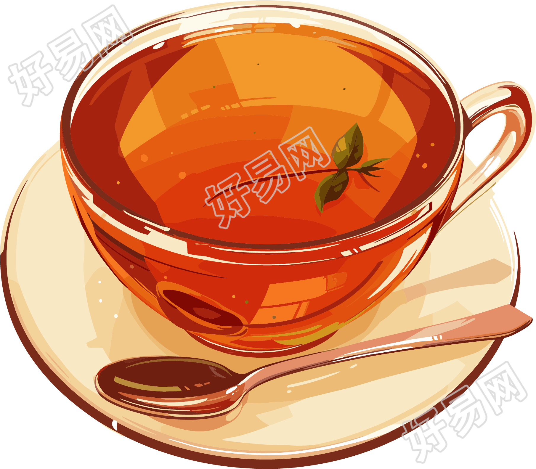 凉茶可商用素材