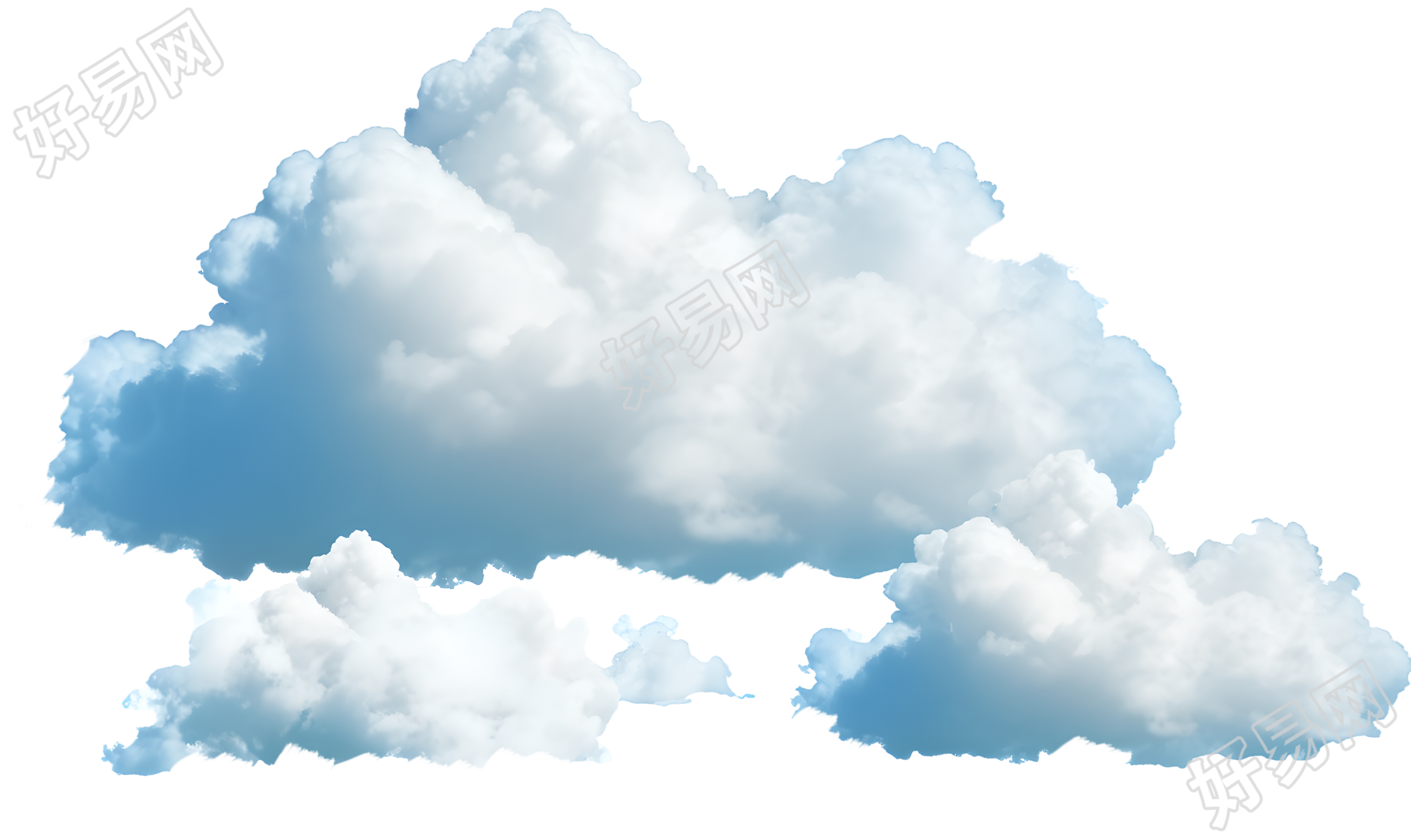 白云透明背景素材