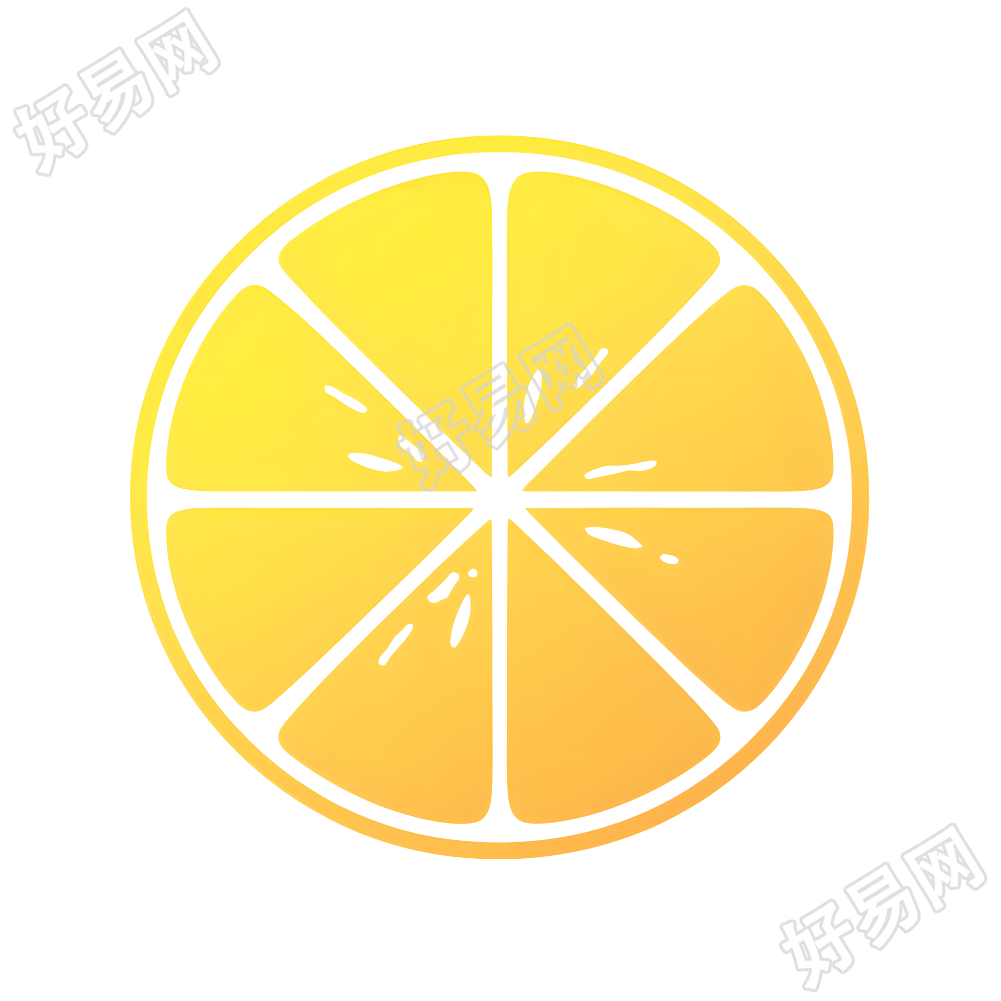 柠檬图标商用素材