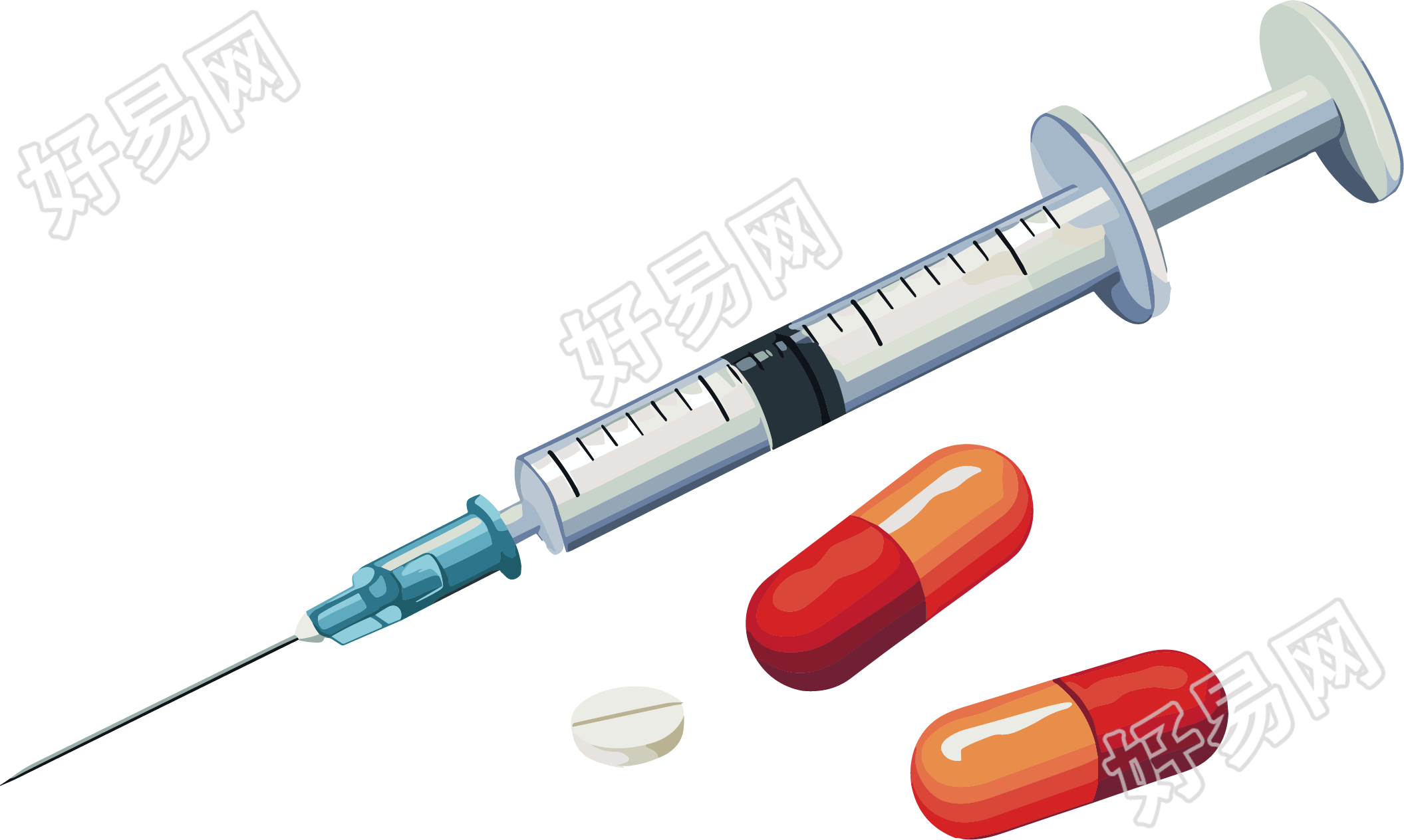 禁毒主题向量插画