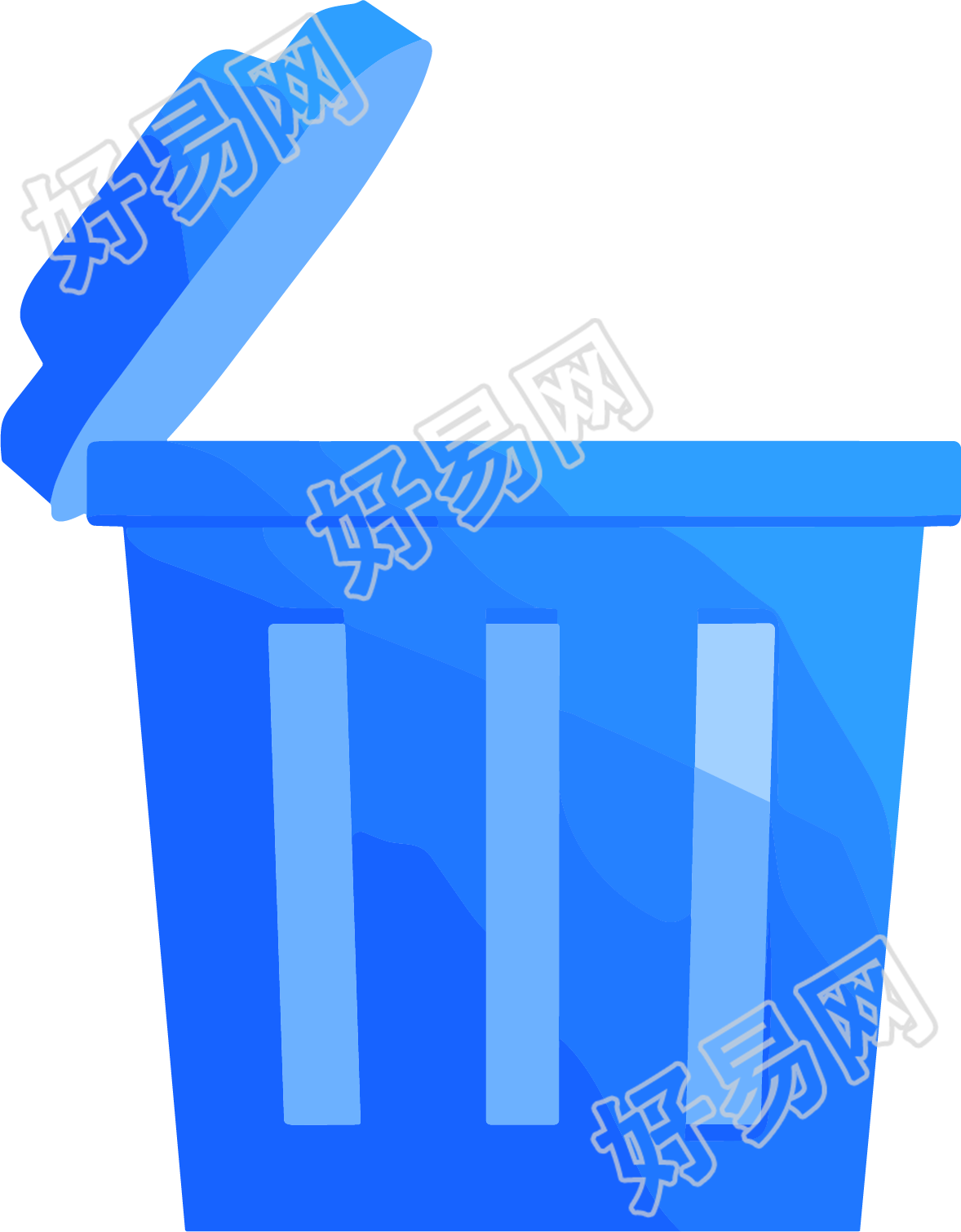 垃圾桶高清插图