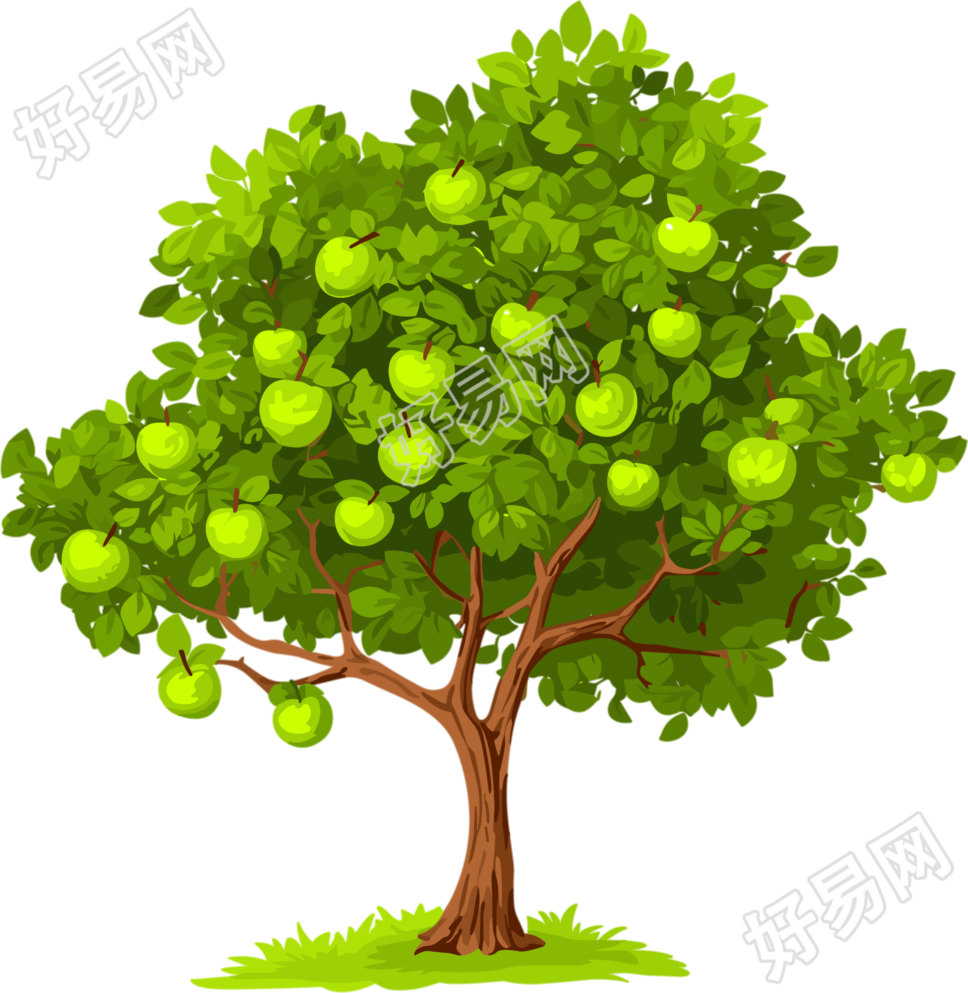 苹果树商用素材