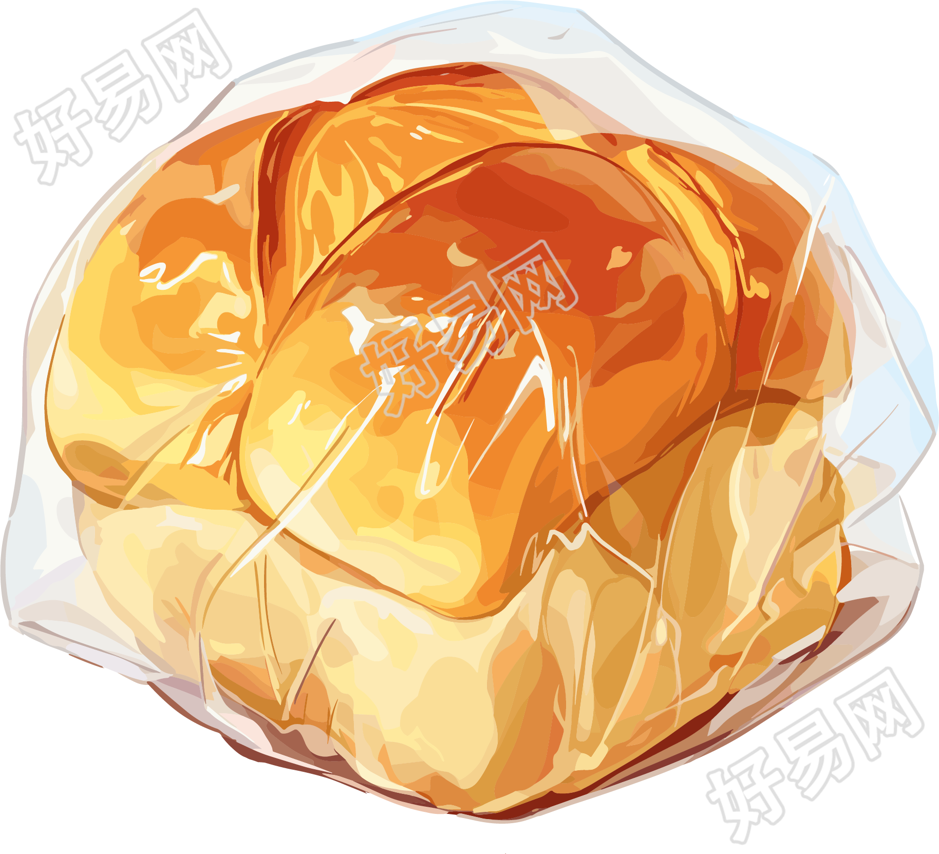 美味面包包装袋插图