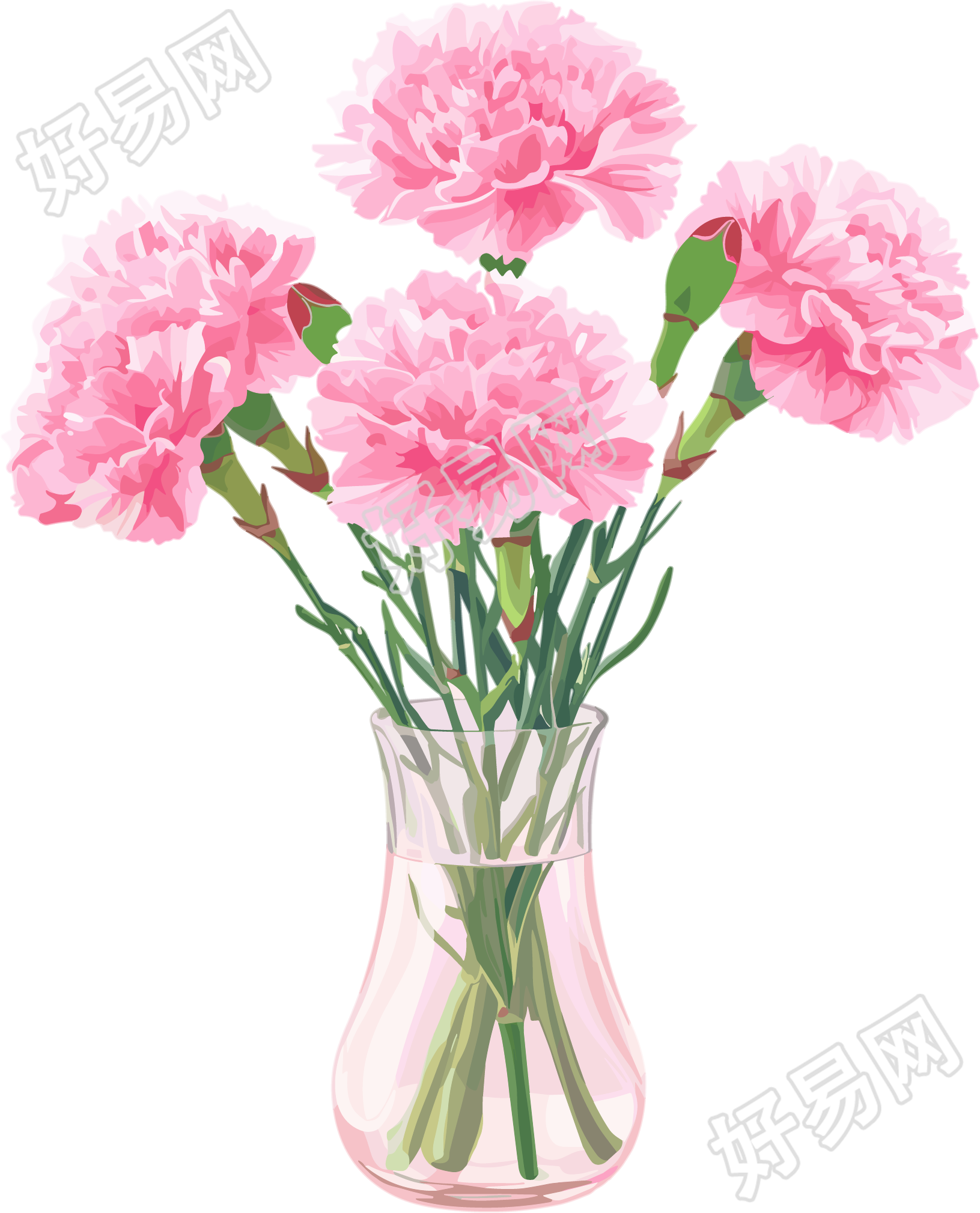 花瓶矢量图形素材