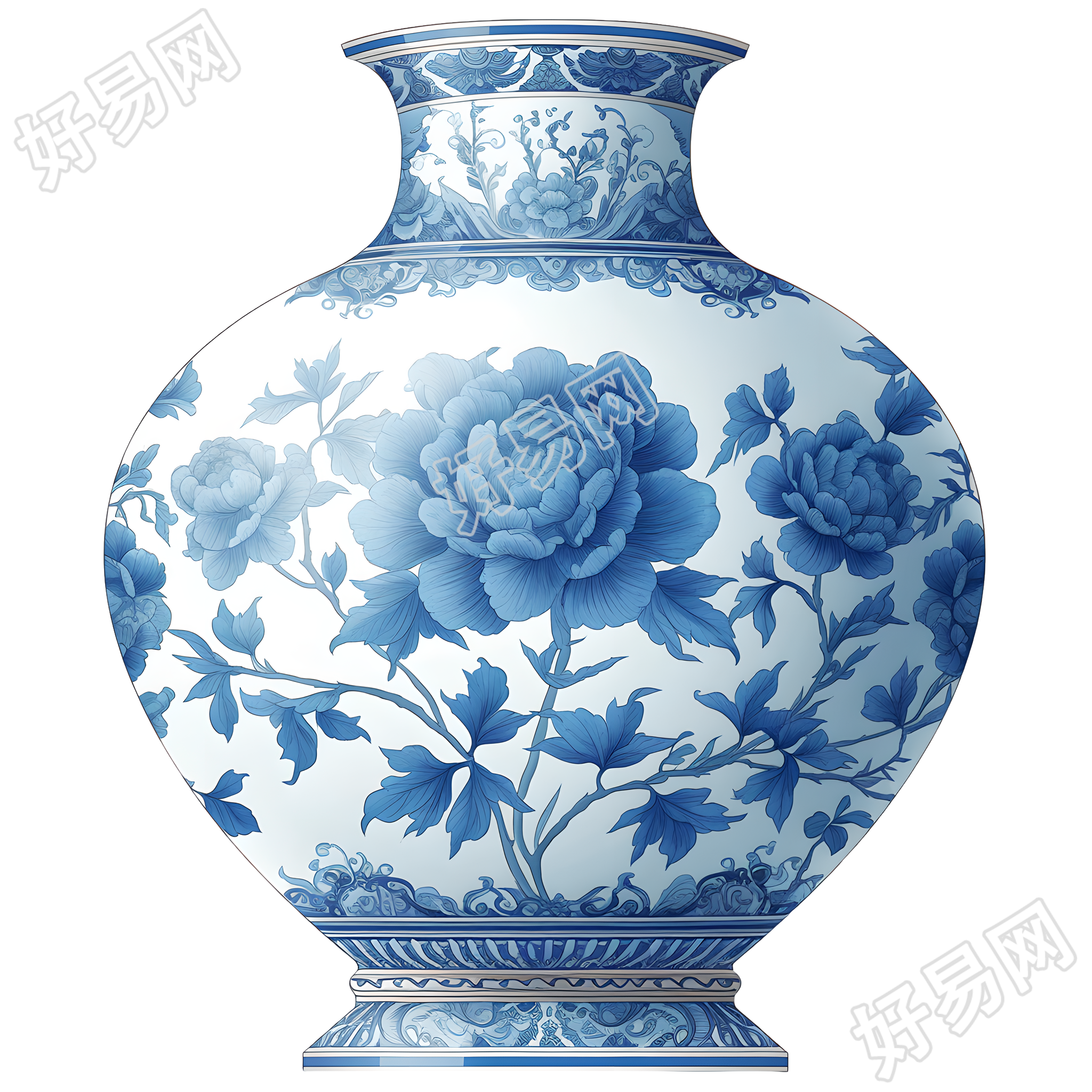 陶瓷花瓶元素