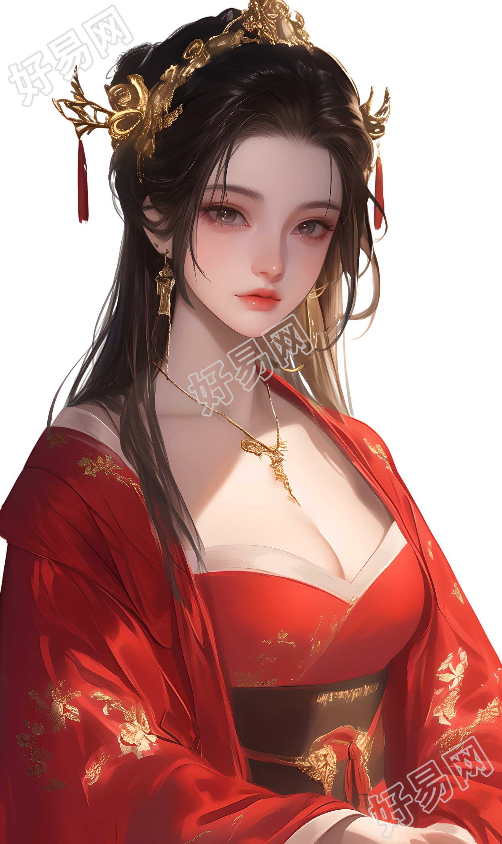 古装美女PNG图形素材