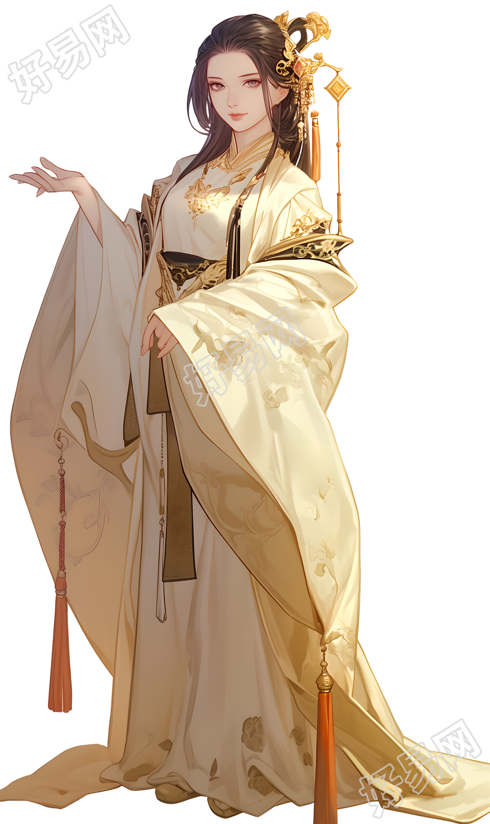 古装美女插画