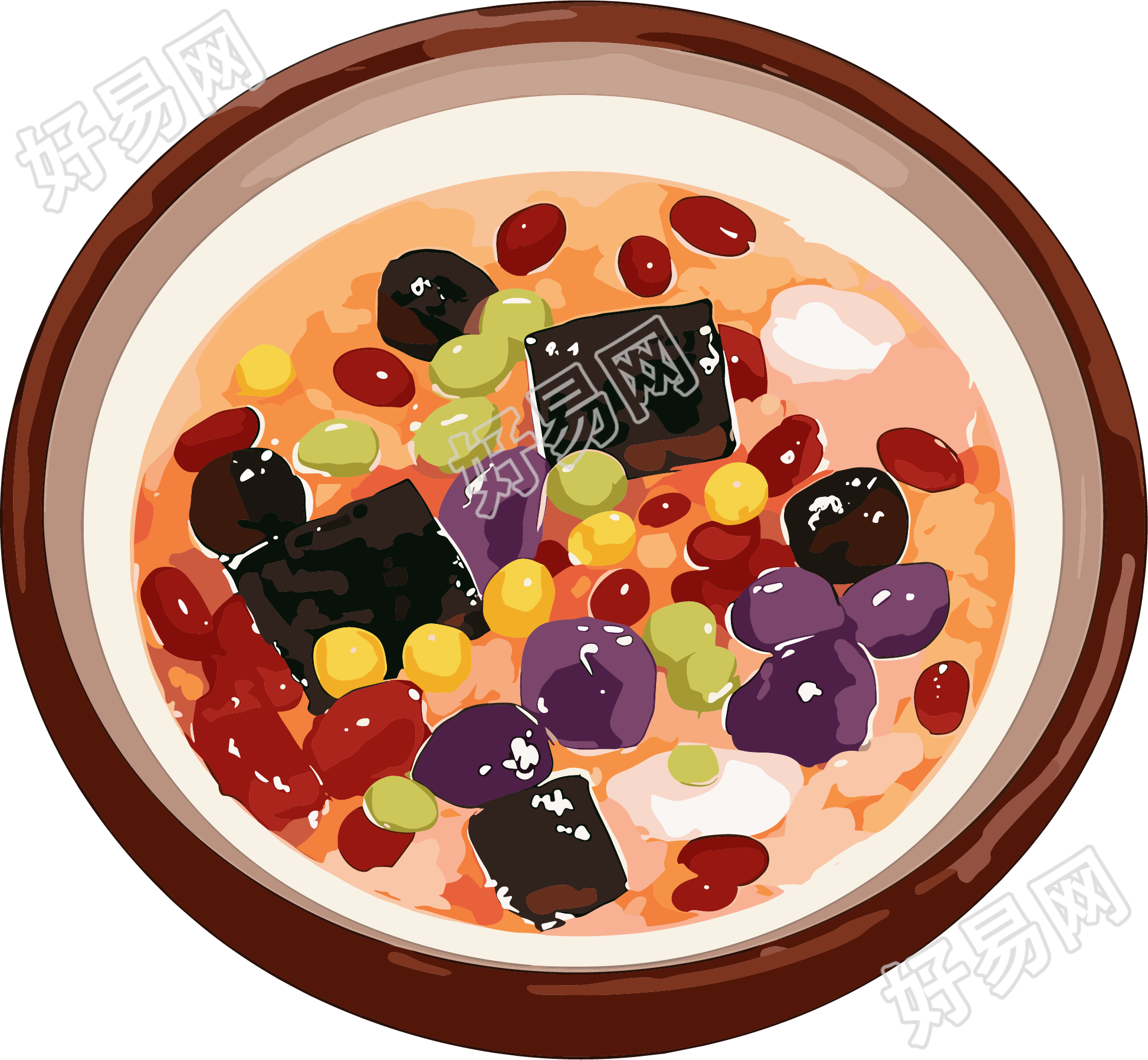 烧仙草商用素材