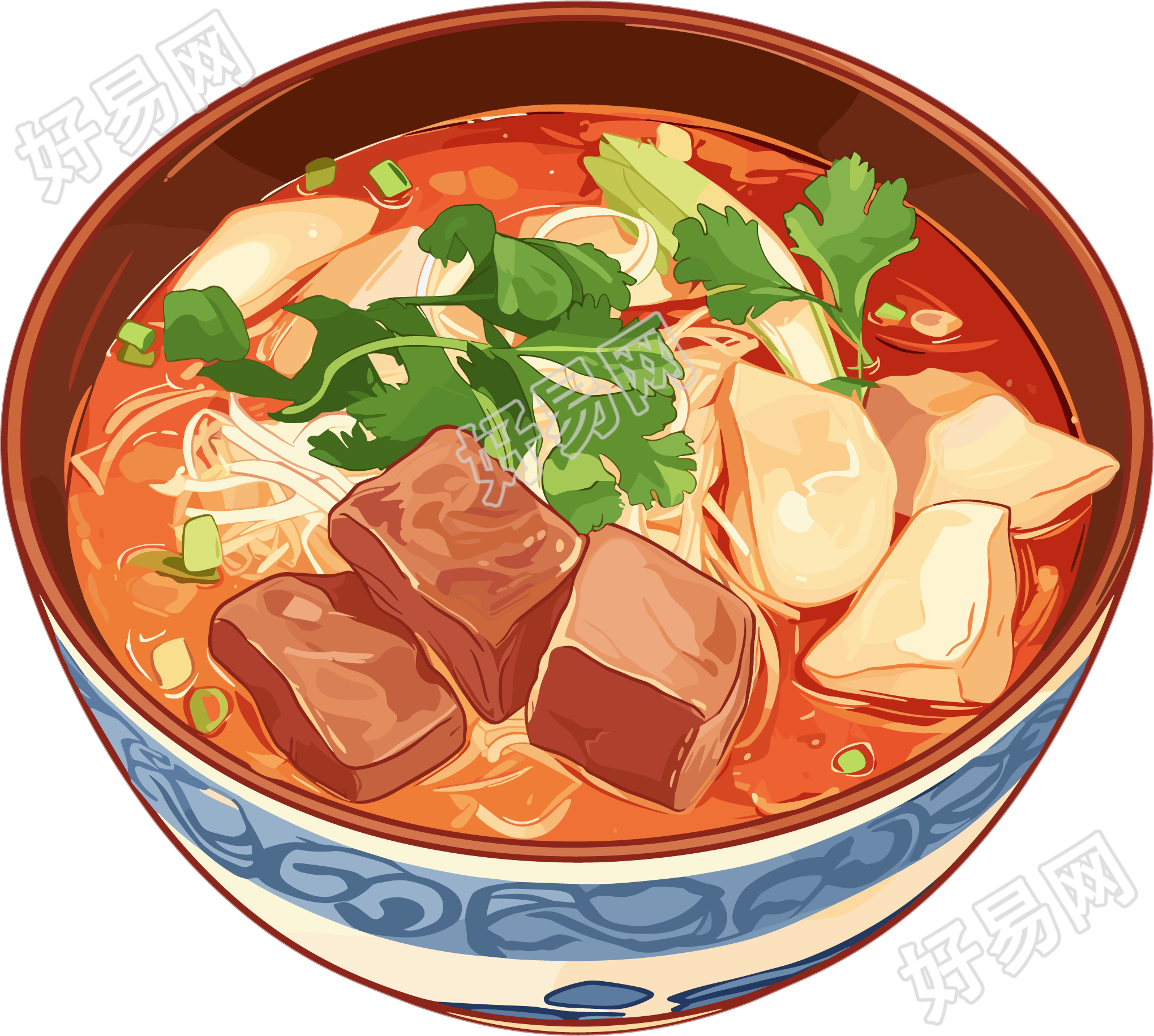 羊肉汤PNG素材