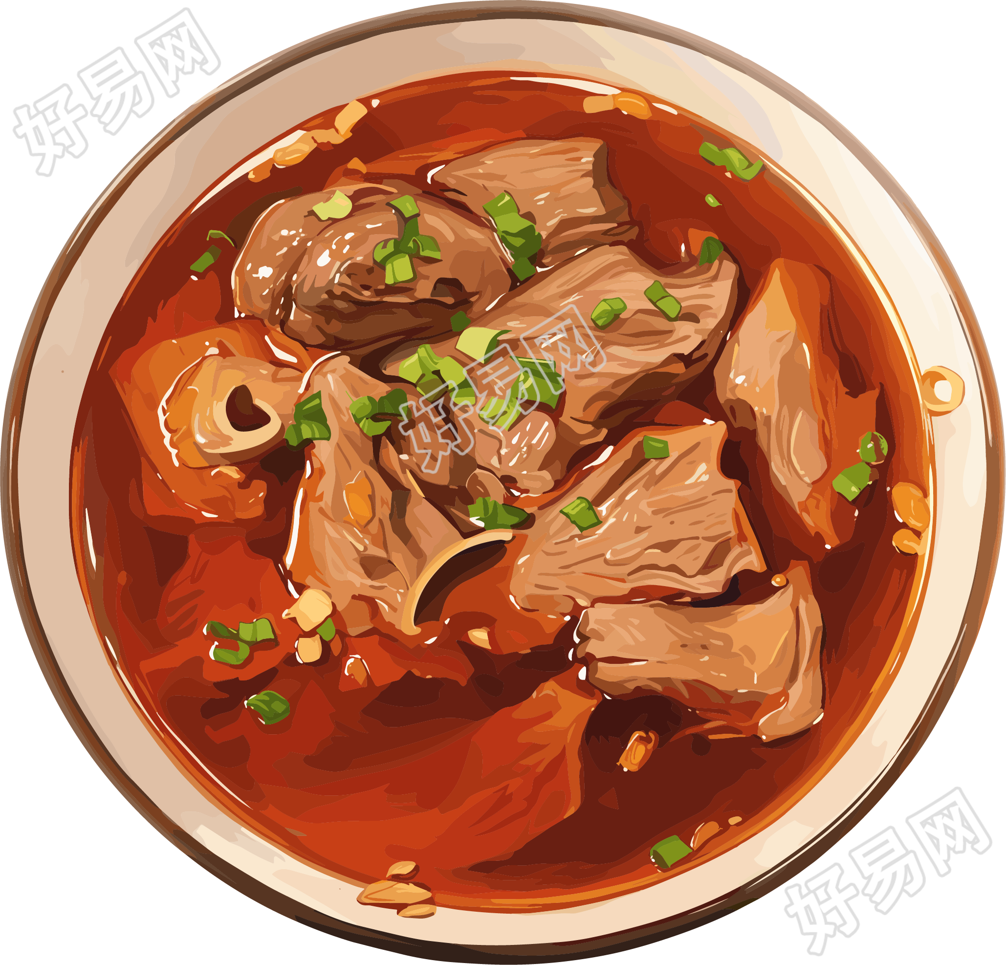 羊肉汤PNG图形素材