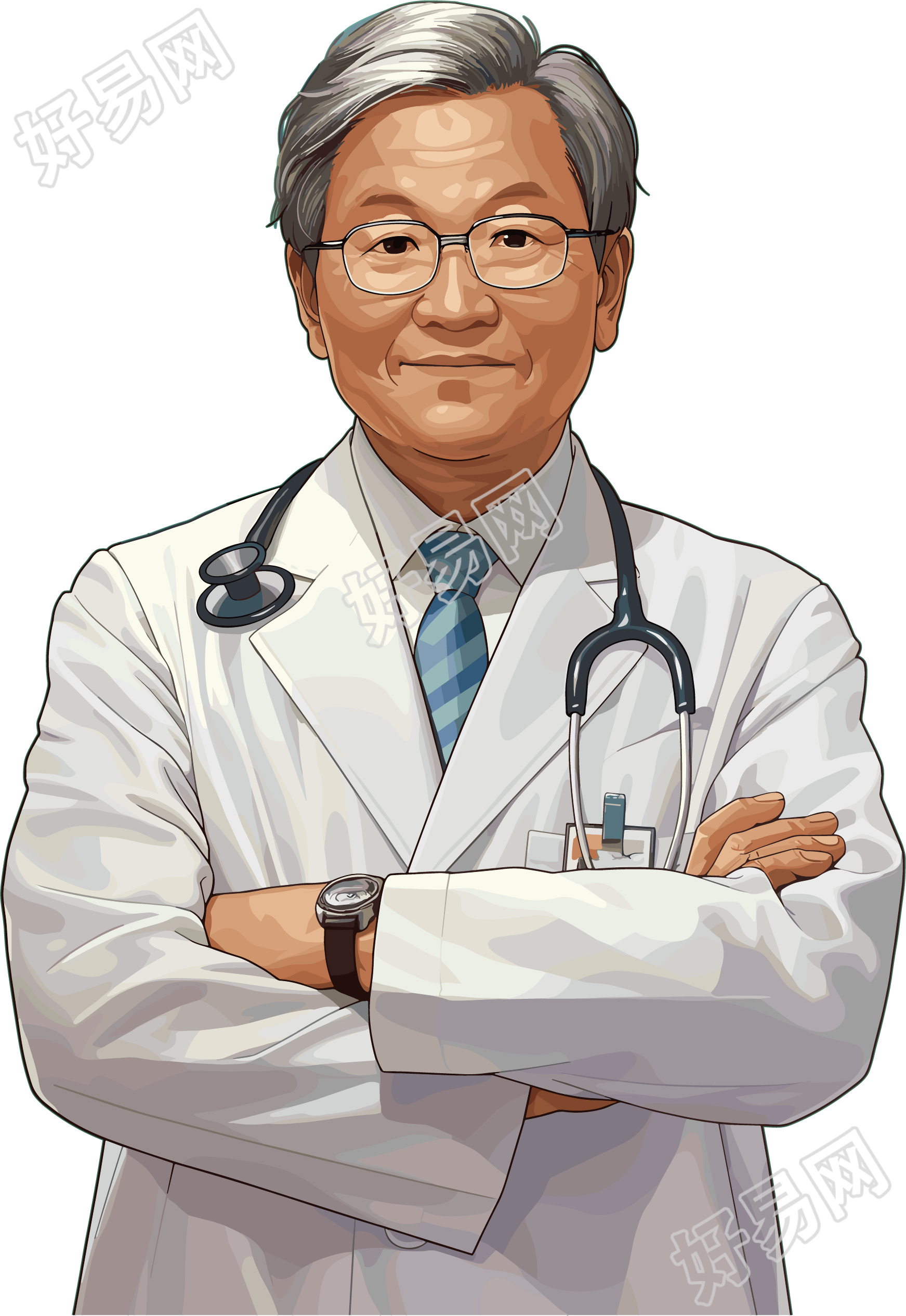医疗专家元素